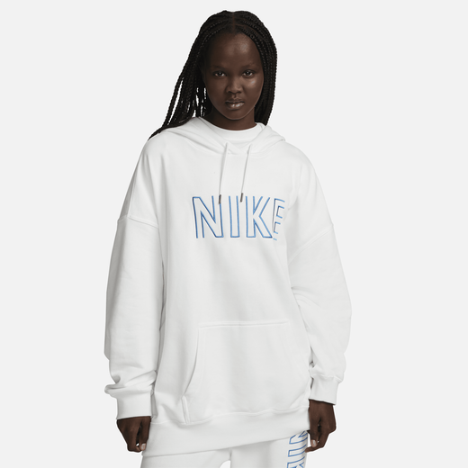 Nike sportswear sale white hoodie