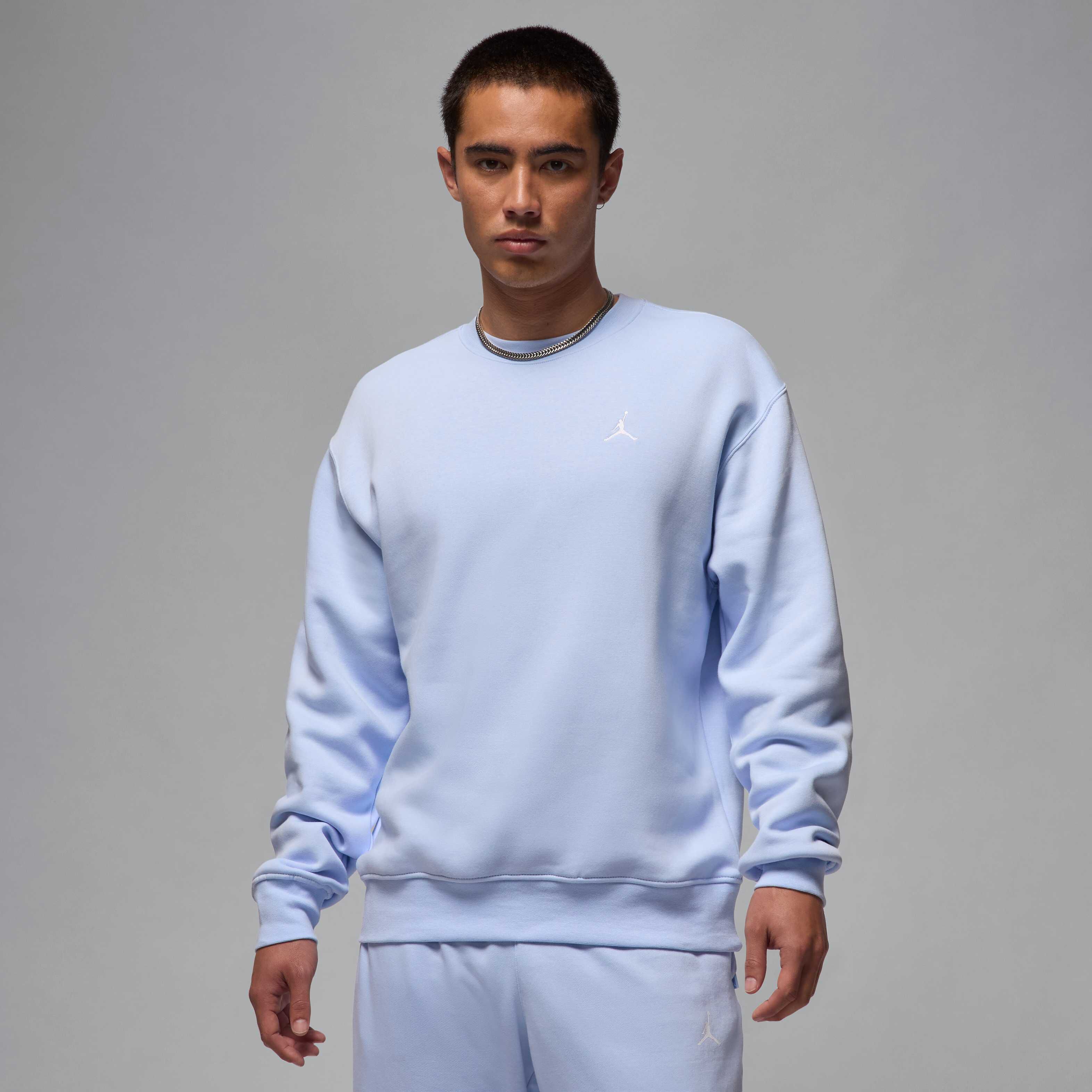 【NIKE】Jordan Brooklyn Fleece Men's Crew-Neck Sweatshirt Jordan Men's Brooklyn Fleece