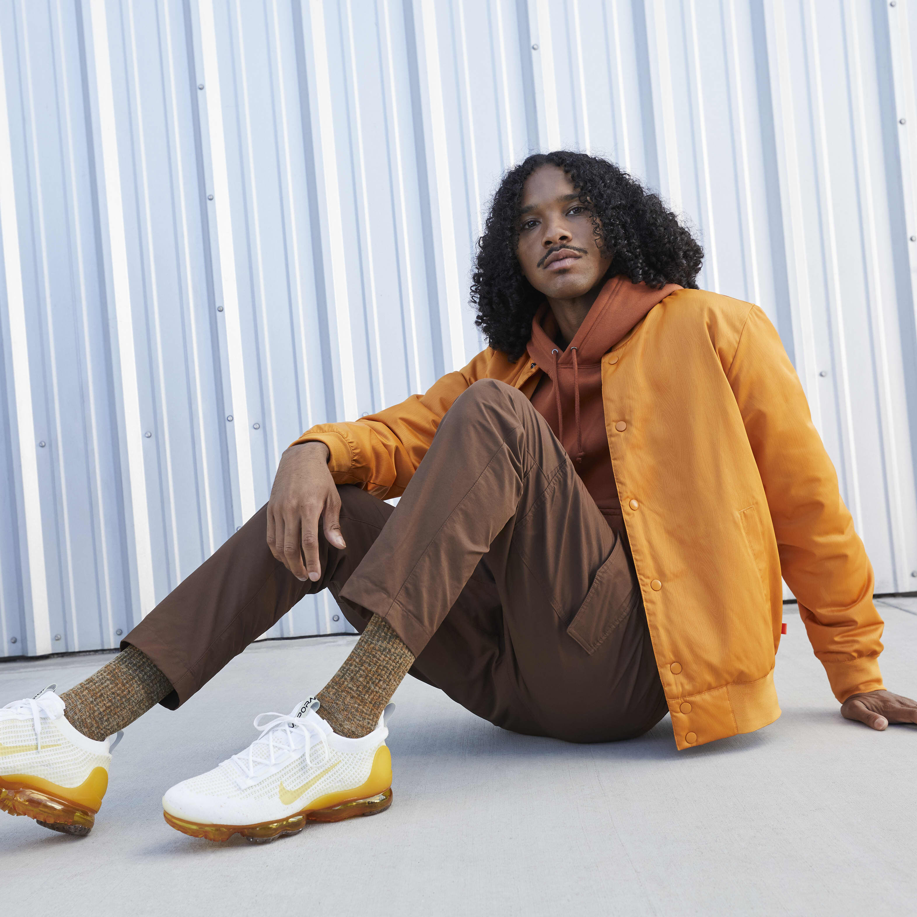 Buy Nike Air VaporMax 2021 Flyknit SE Men s Shoes White Summit White Yellow Ochre Lemon Wash Nike Saudi Official