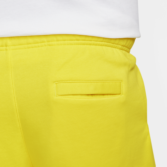 Yellow hot sale nike sweatshorts