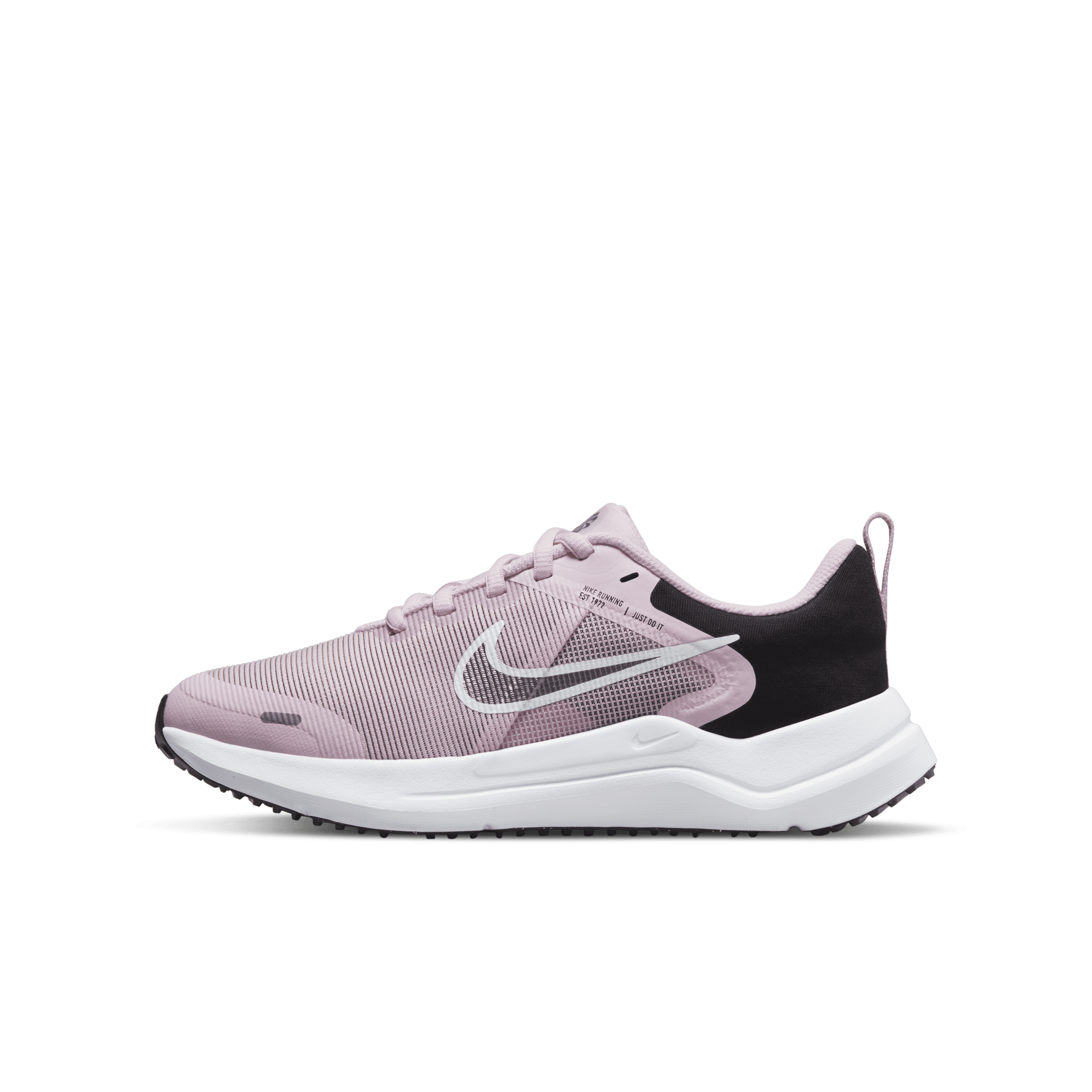 Shop Downshifter 12 Older Kids Road Running Shoes Nike KSA