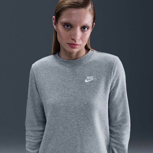 T-Shirts & Tops-Nike, Nike Sportswear Club Fleece, Women's Crew-Neck Sweatshirt