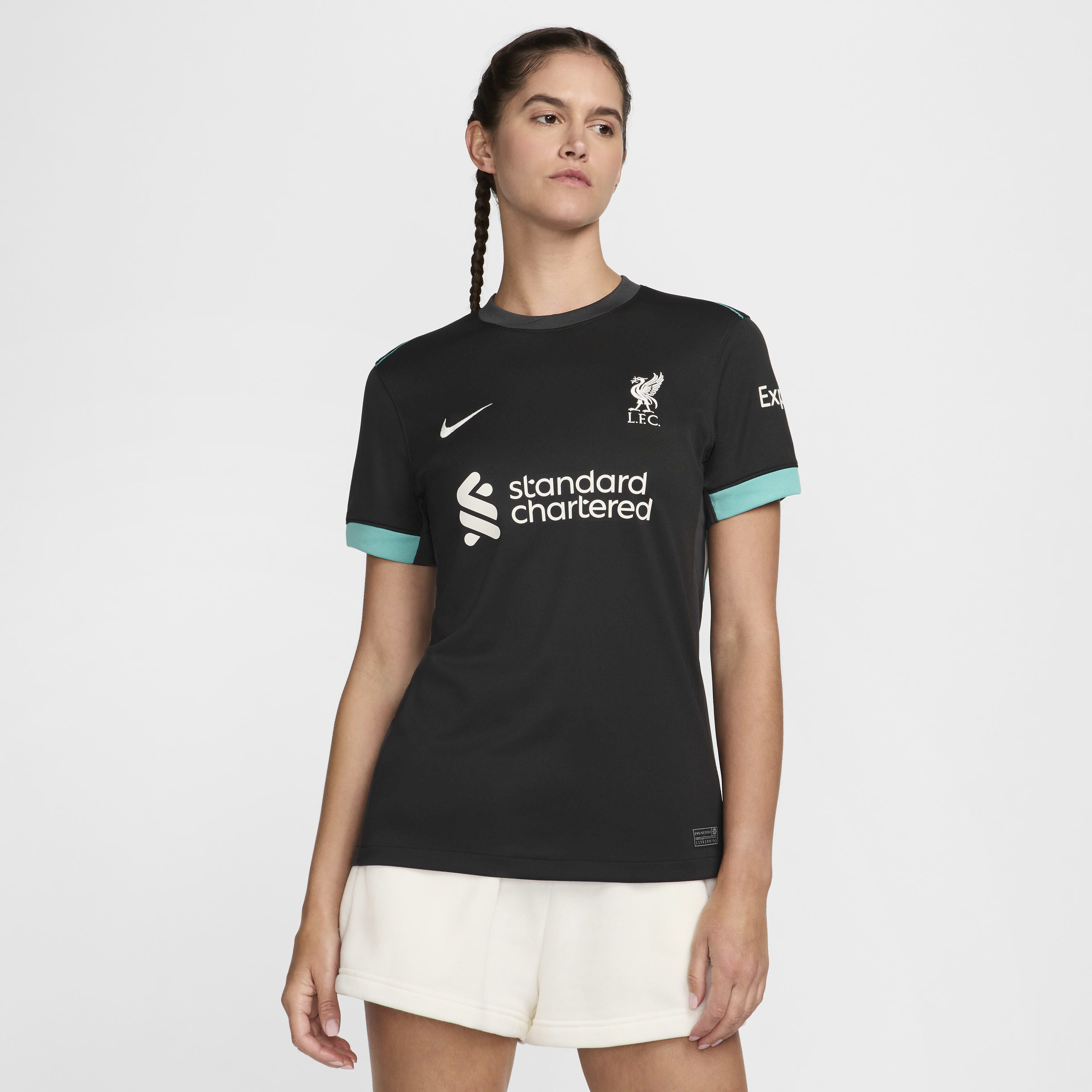 Buy Liverpool F.C. 2024 25 Stadium Away Women s Nike Dri FIT Football Replica Shirt Nike Saudi Official