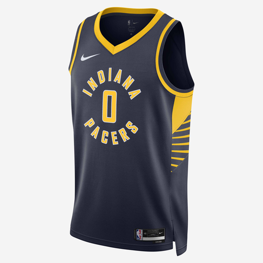 Kits &amp; Jerseys-Nike, Indiana Pacers Icon Edition 2022/23, Men's Nike Dri-FIT NBA Swingman Jersey