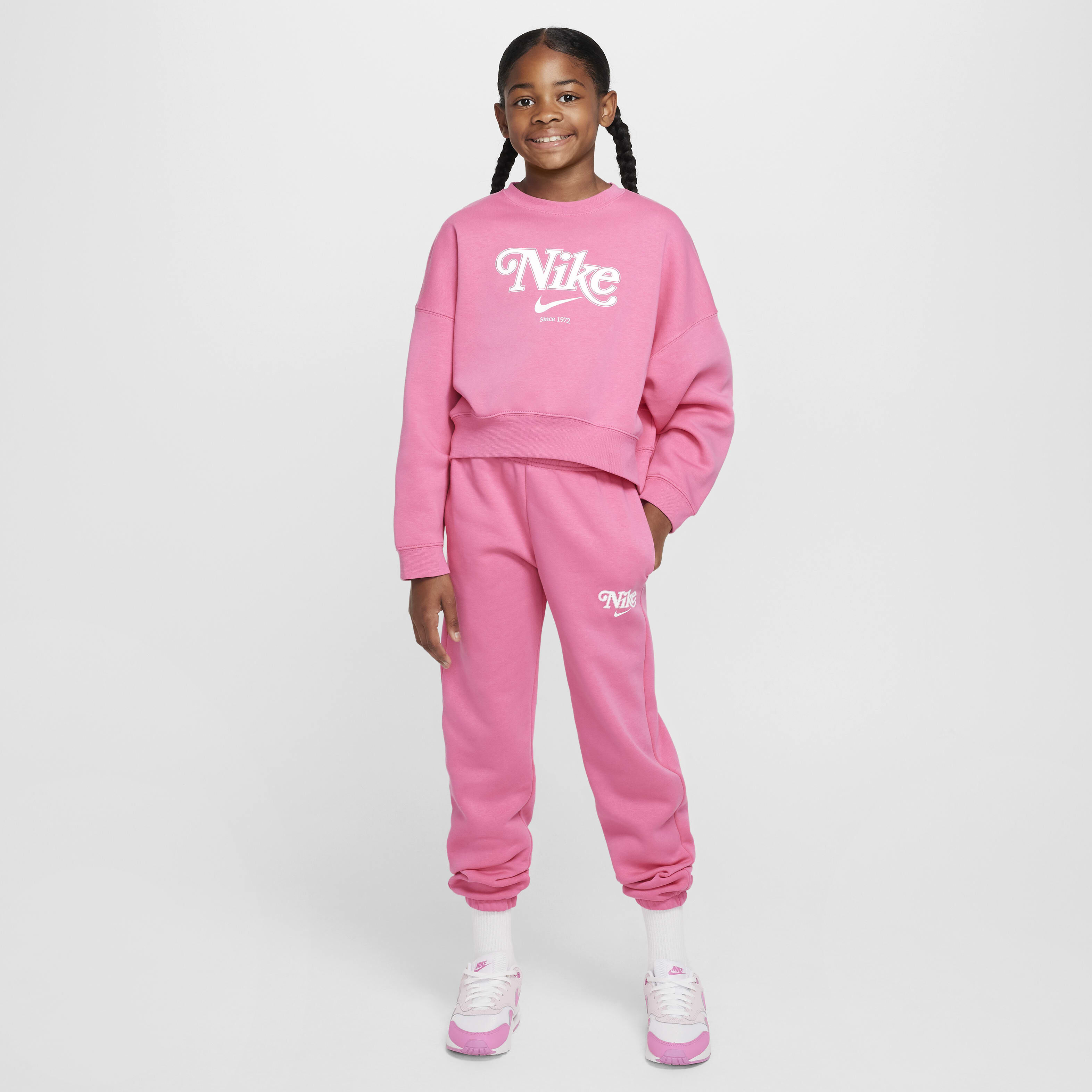 Nike girls cropped hoodie cheap