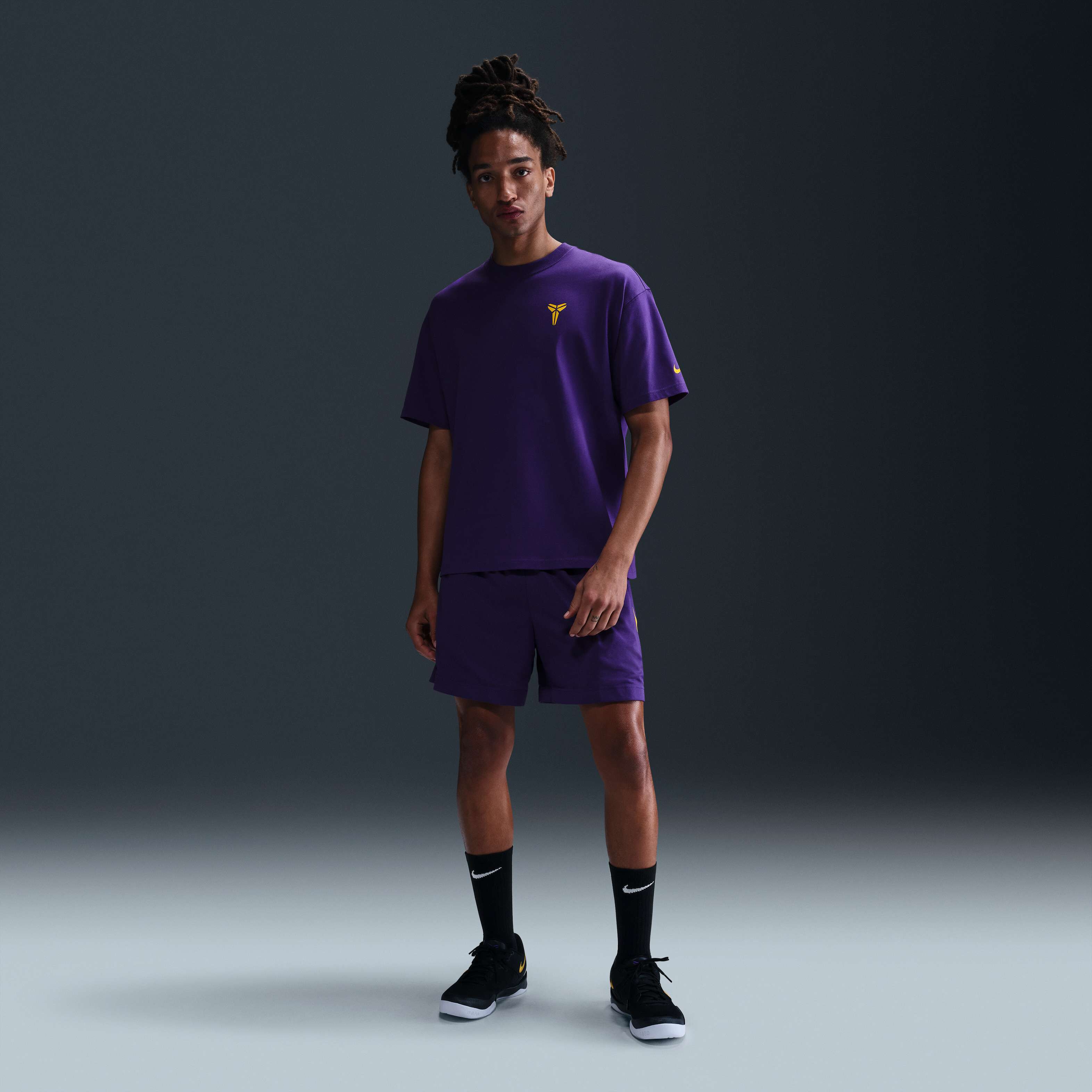 Buy Kobe Men's Basketball T-shirt - Field Purple/Amarillo