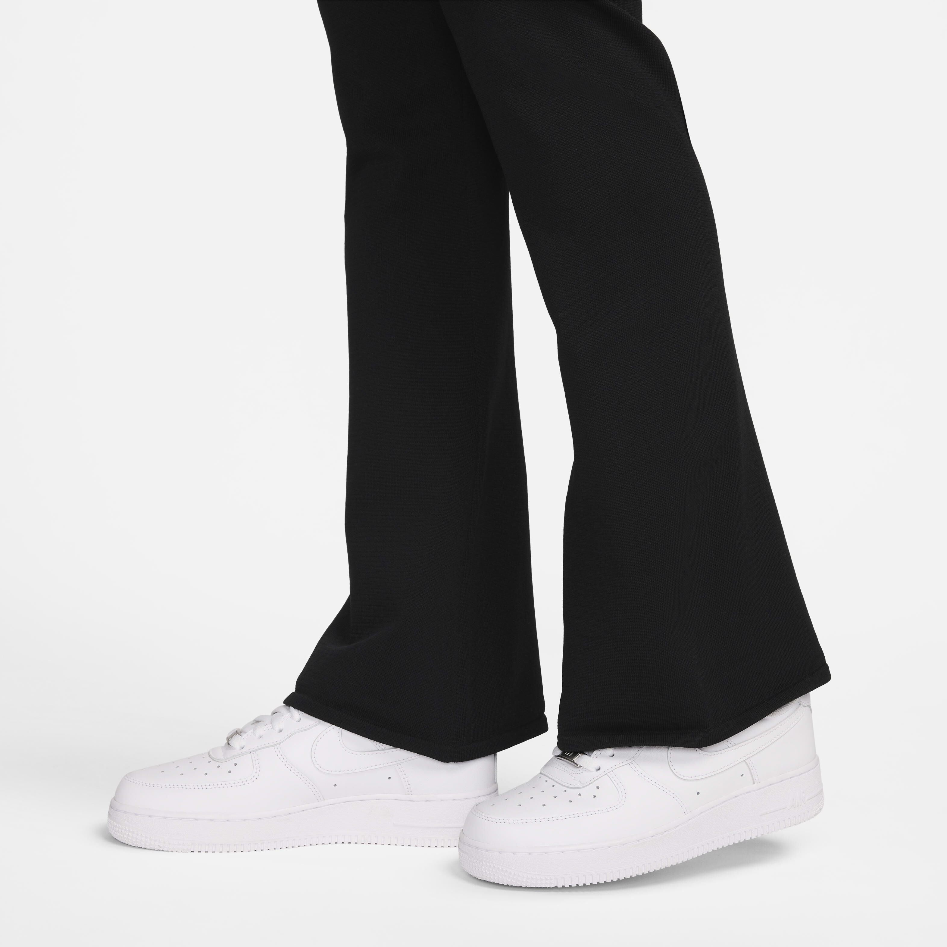 Buy Nike Sportswear Chill Knit Women s Tight High Waisted Jumper Knit Flared Trousers Nike Saudi Official
