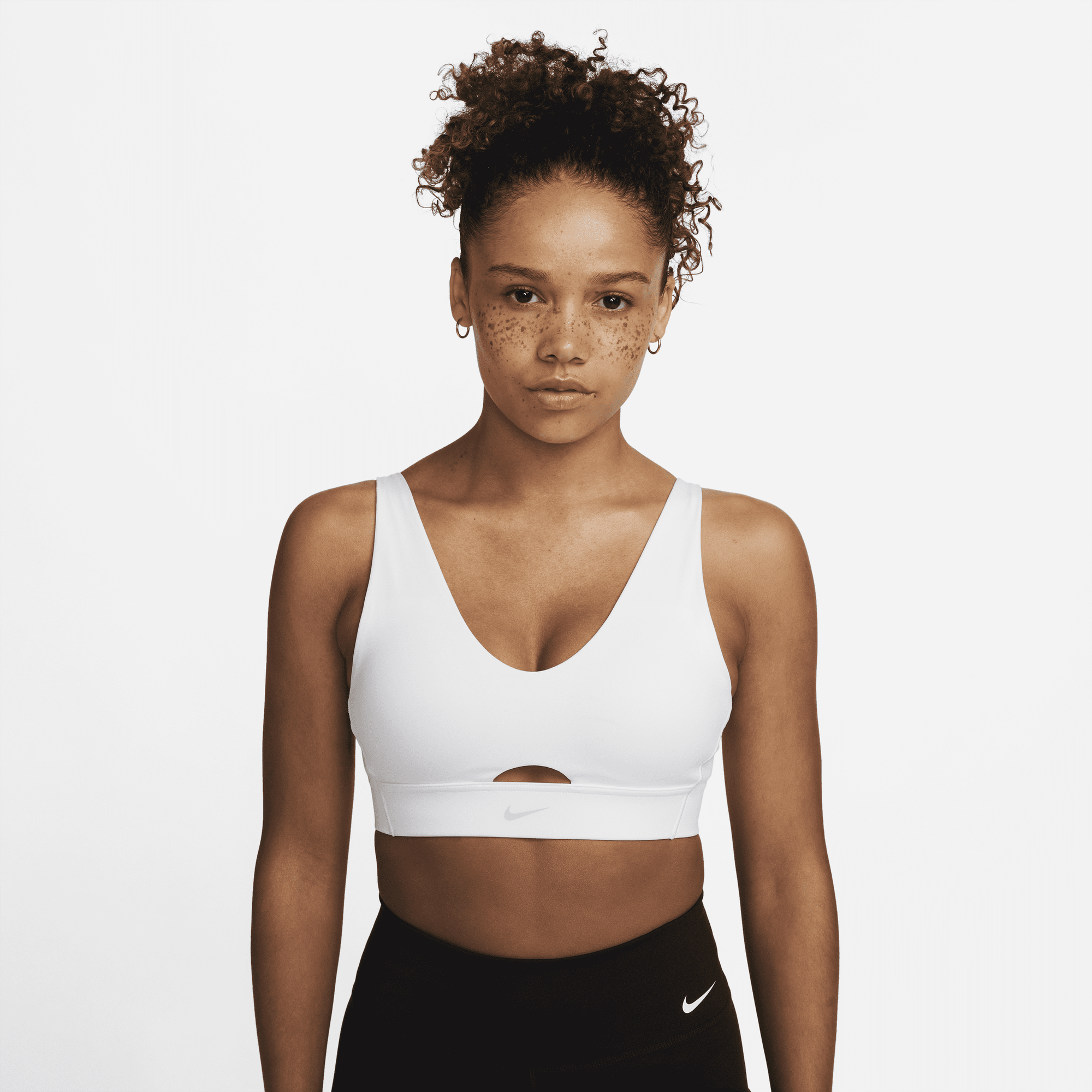 Nike cut out discount sports bra