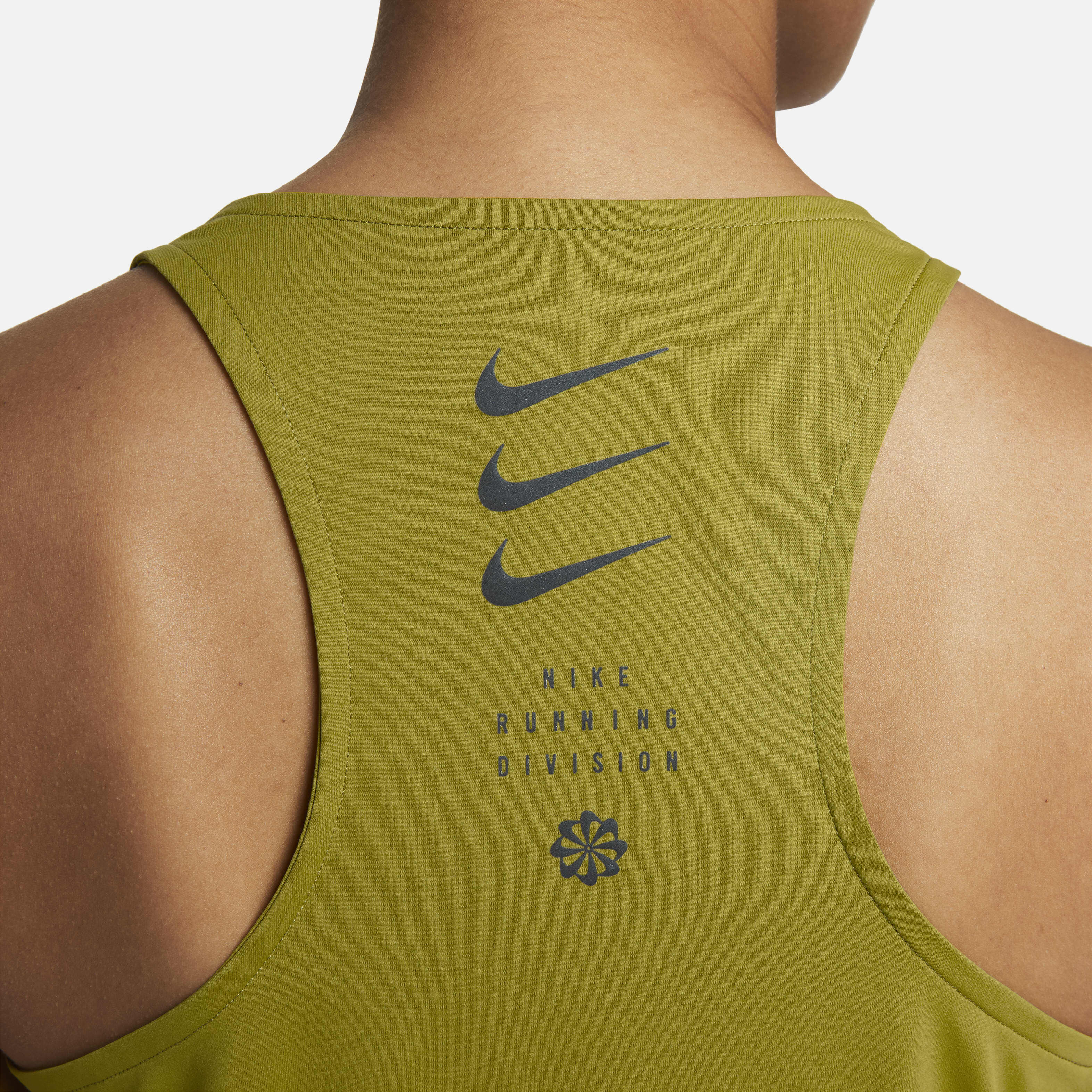 Buy Nike Dri FIT Run Division Women s Running Tank Top Moss Nike Saudi Official