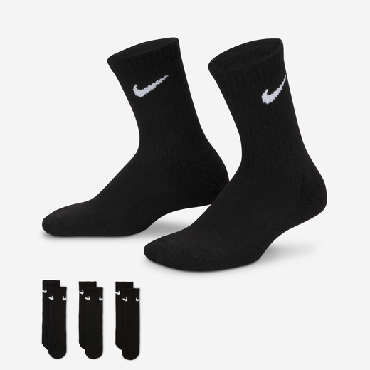 Kids' Clothing-Nike, Nike, Younger Kids' Cushioned Crew Socks (3-Pack) Kids' Clothing-Nike, Nike, Younger Kids' Cushioned Crew Socks (3-Pack)