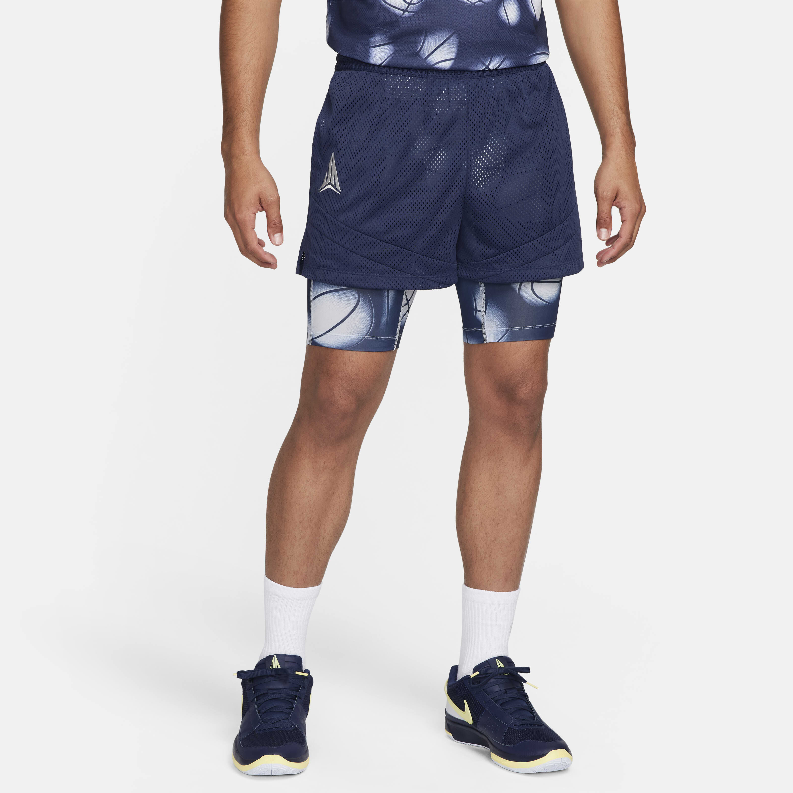 ウェア Nike Dri-FIT 2-in-1 Basketball Shorts nike-mens-dri-fit-4-inches-2-