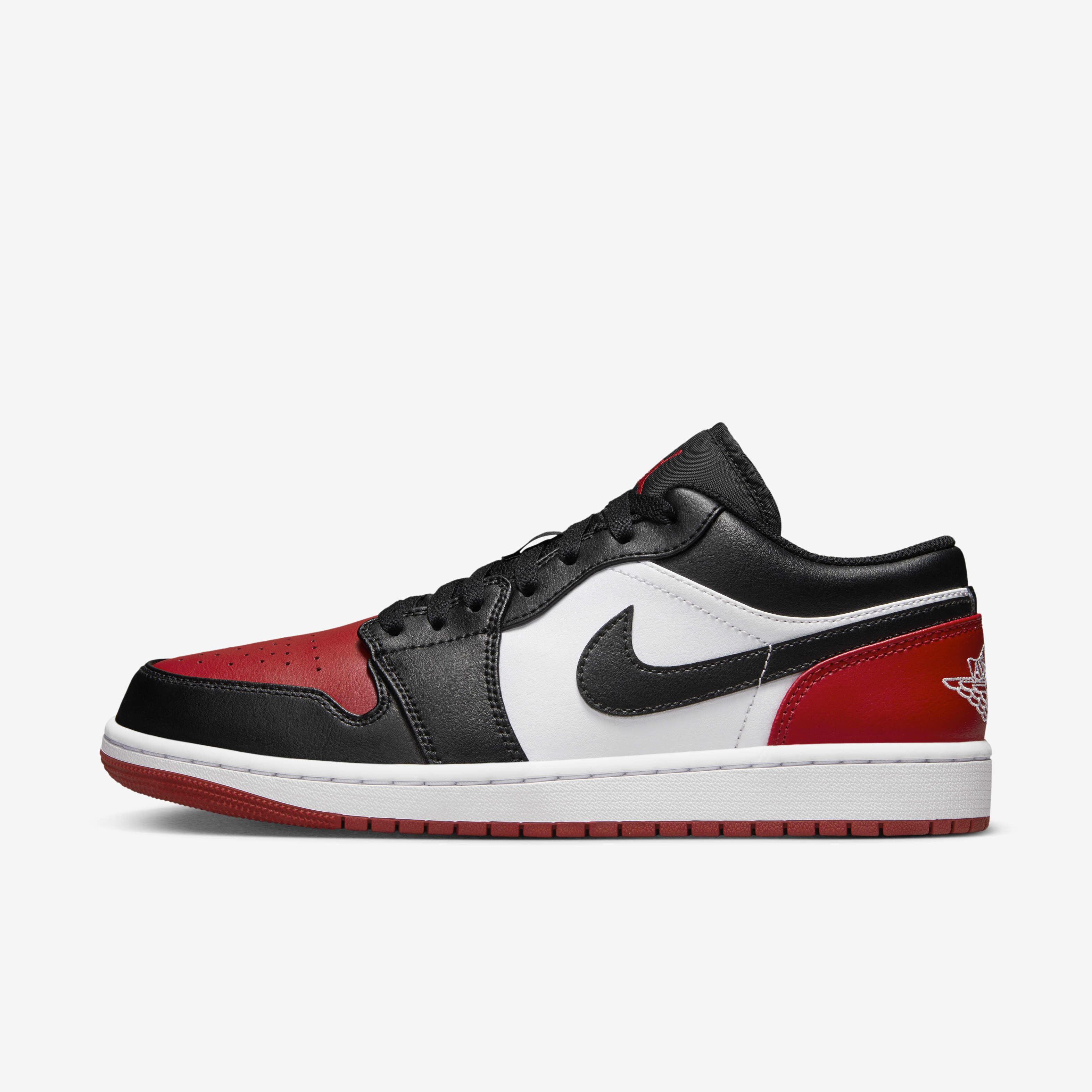 Men's air jordan retro 1 low basketball shoes white store