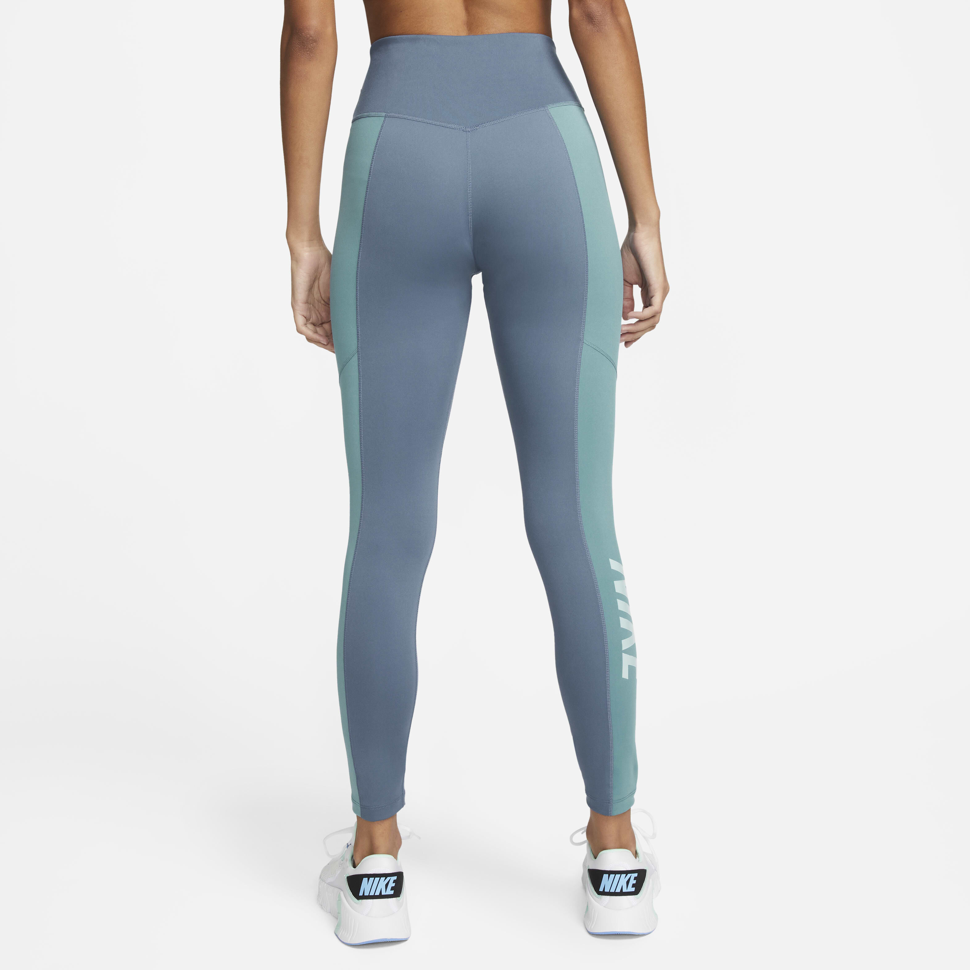 Nike training colourblock tights deals