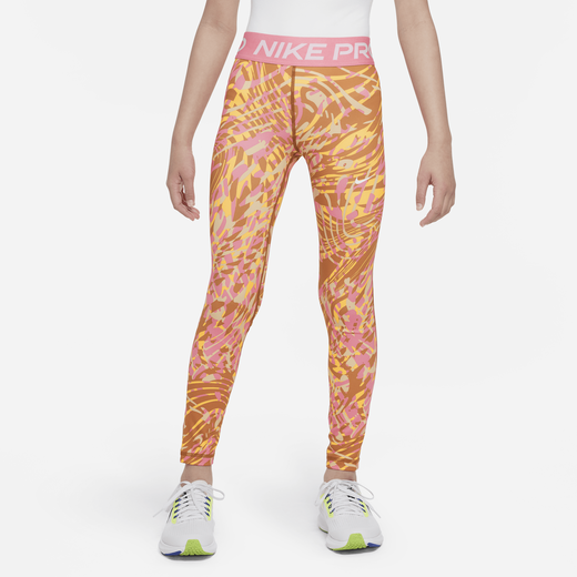 Shop Pro Older Kids Girls Leggings Nike KSA