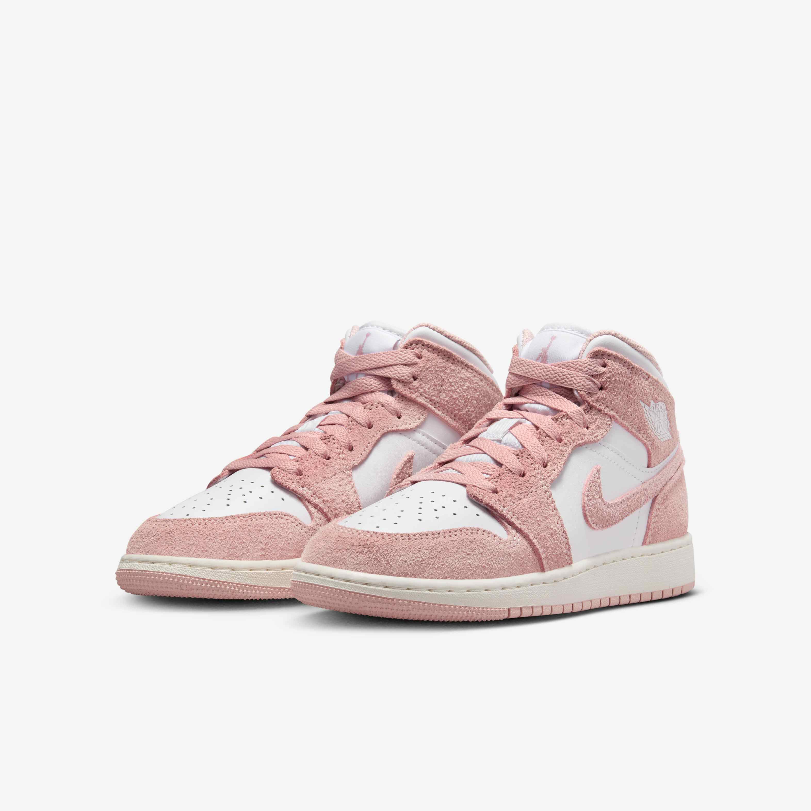 Buy Air Jordan 1 Mid SE Older Kids' Shoes - White/Sail