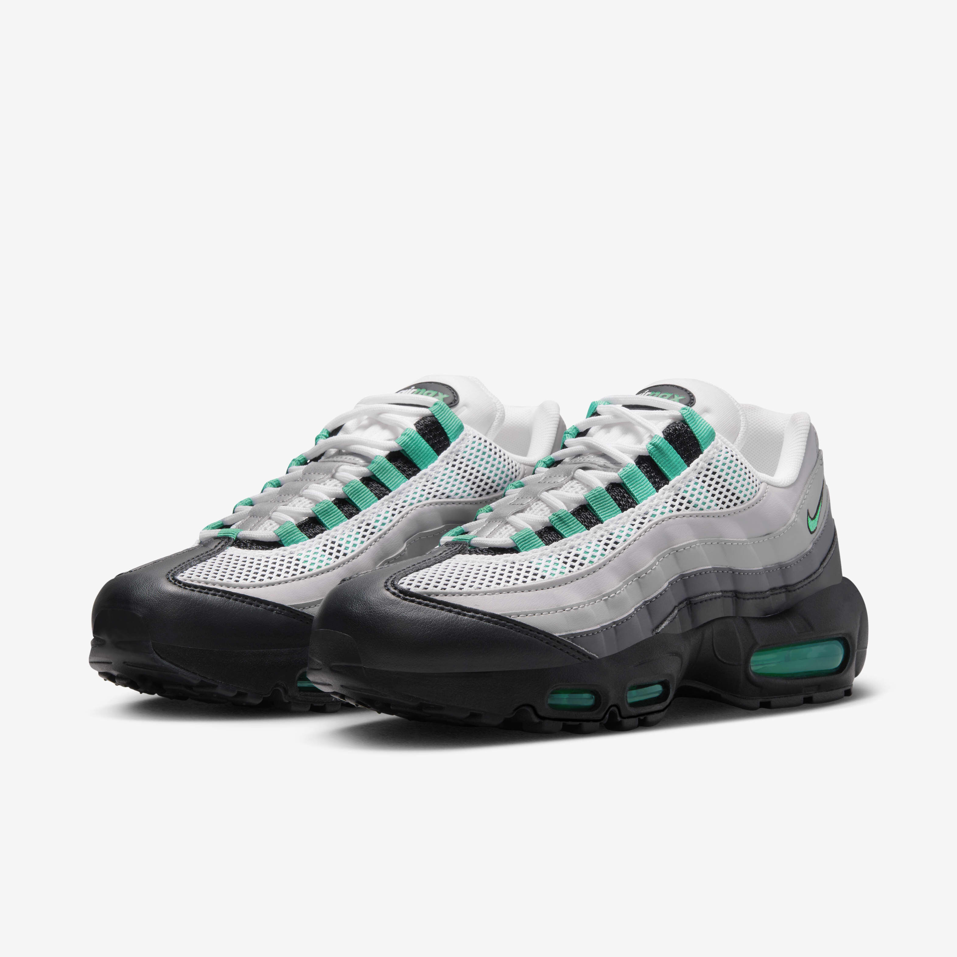 Buy Nike Air Max 95 Women's Shoes - Black/Pearl Grey/Medium Grey/Stadium  Green | Nike Saudi Official