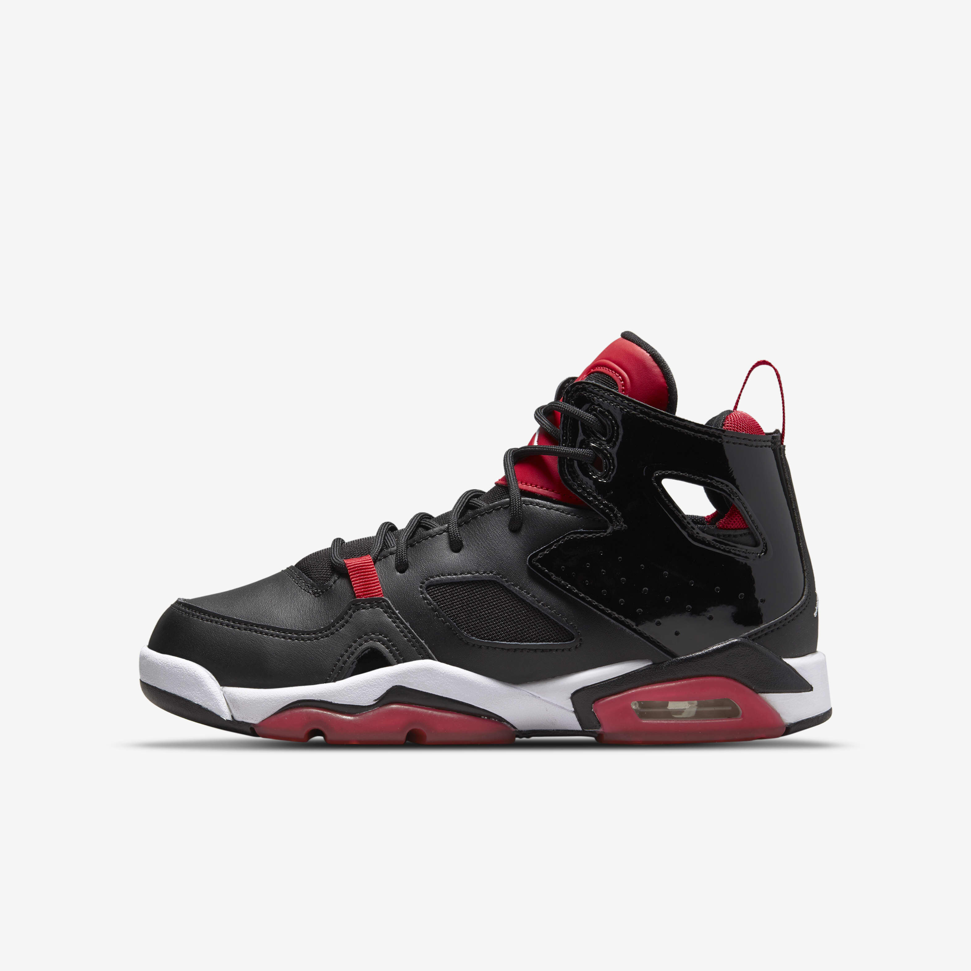 Buy Jordan Flight Club 91 Older Kids Shoe Black University Red White Nike Saudi Official