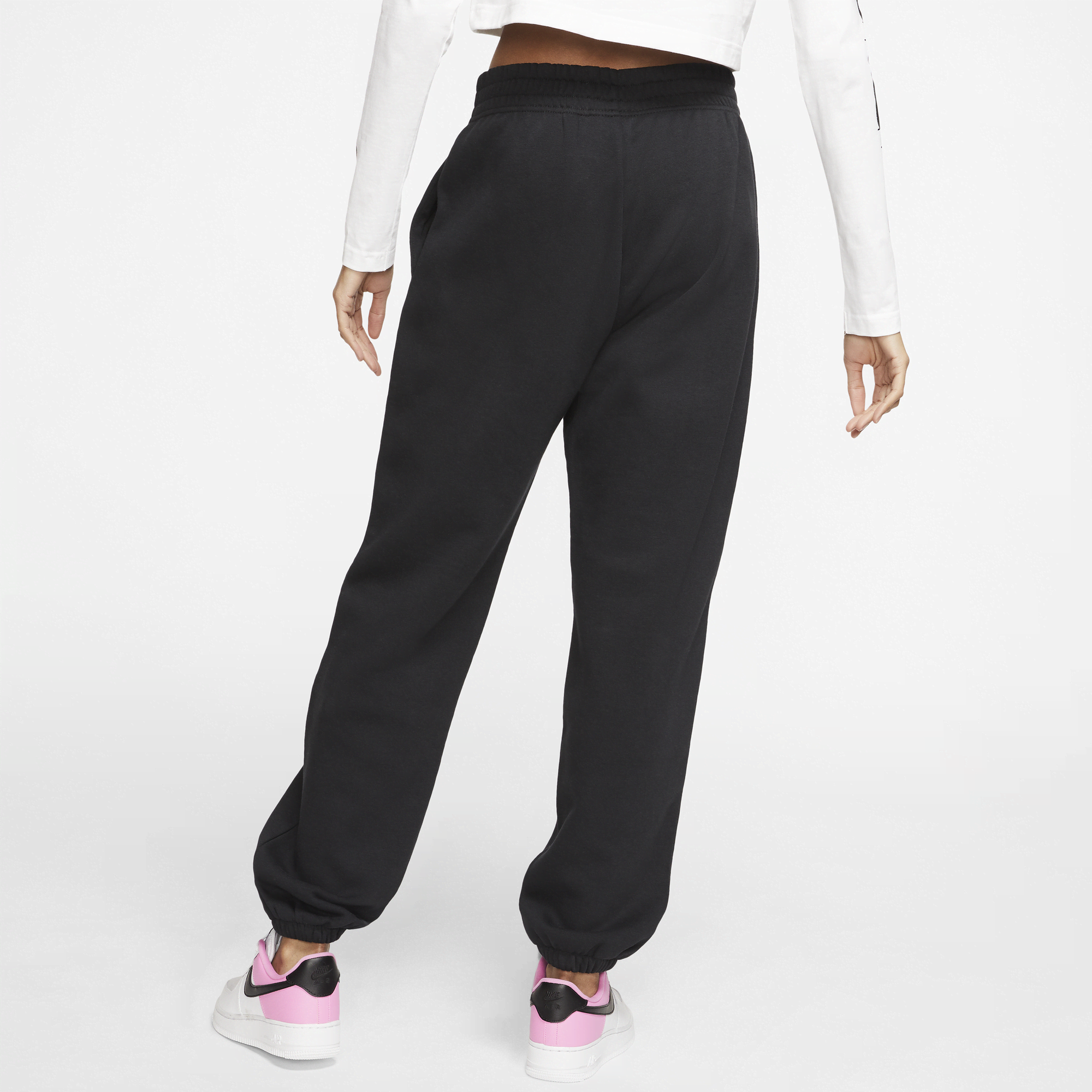 Nike women's fleece pants sportswear essential cheap