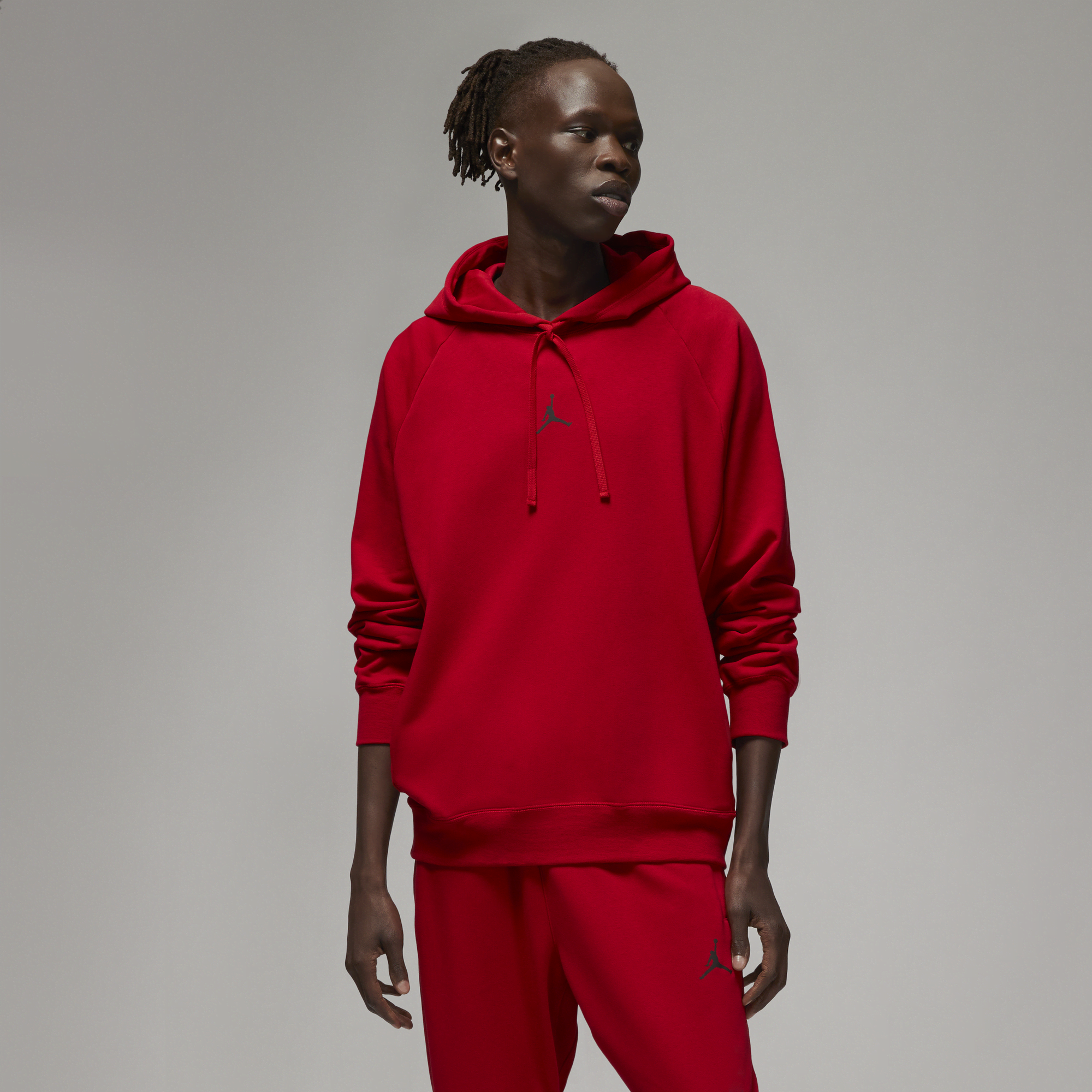 Red dri fit hoodie outlet