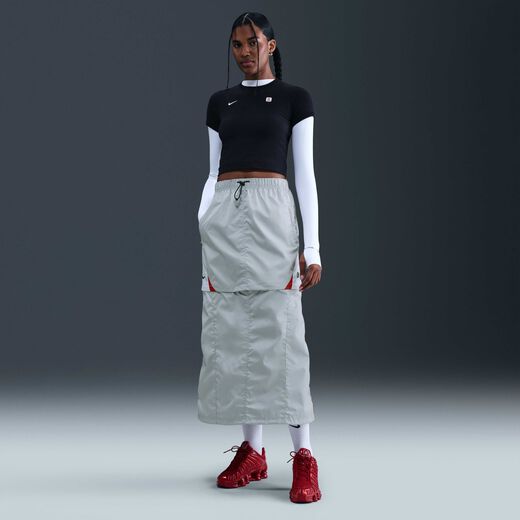 New In Women's Skirts & Dresses-Nike, Nike Sportswear Shox, Woman's Zip-Off Skirt