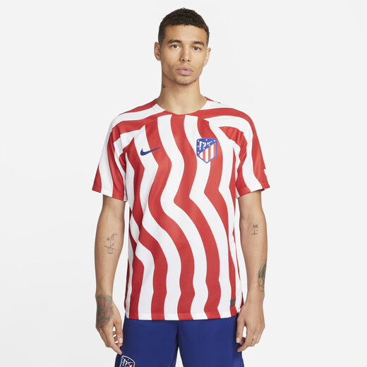 Kits & Jerseys-Nike, Atlético Madrid 2022/23 Stadium Home, Men's Nike Dri-FIT Football Shirt