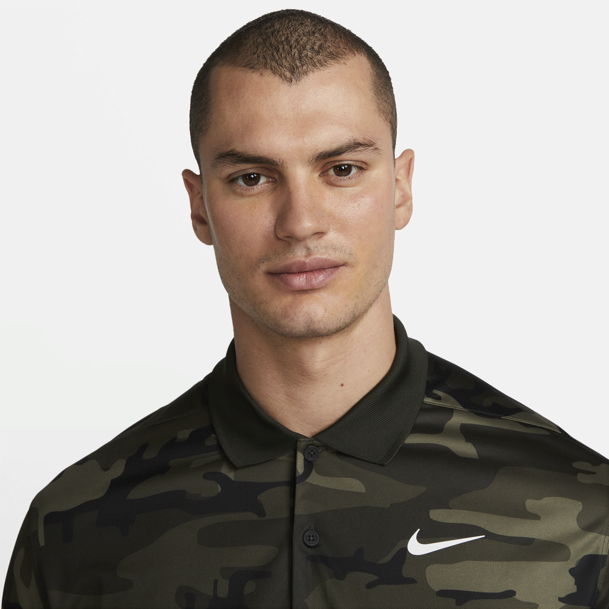 Nike zonal cooling sales camo golf polo