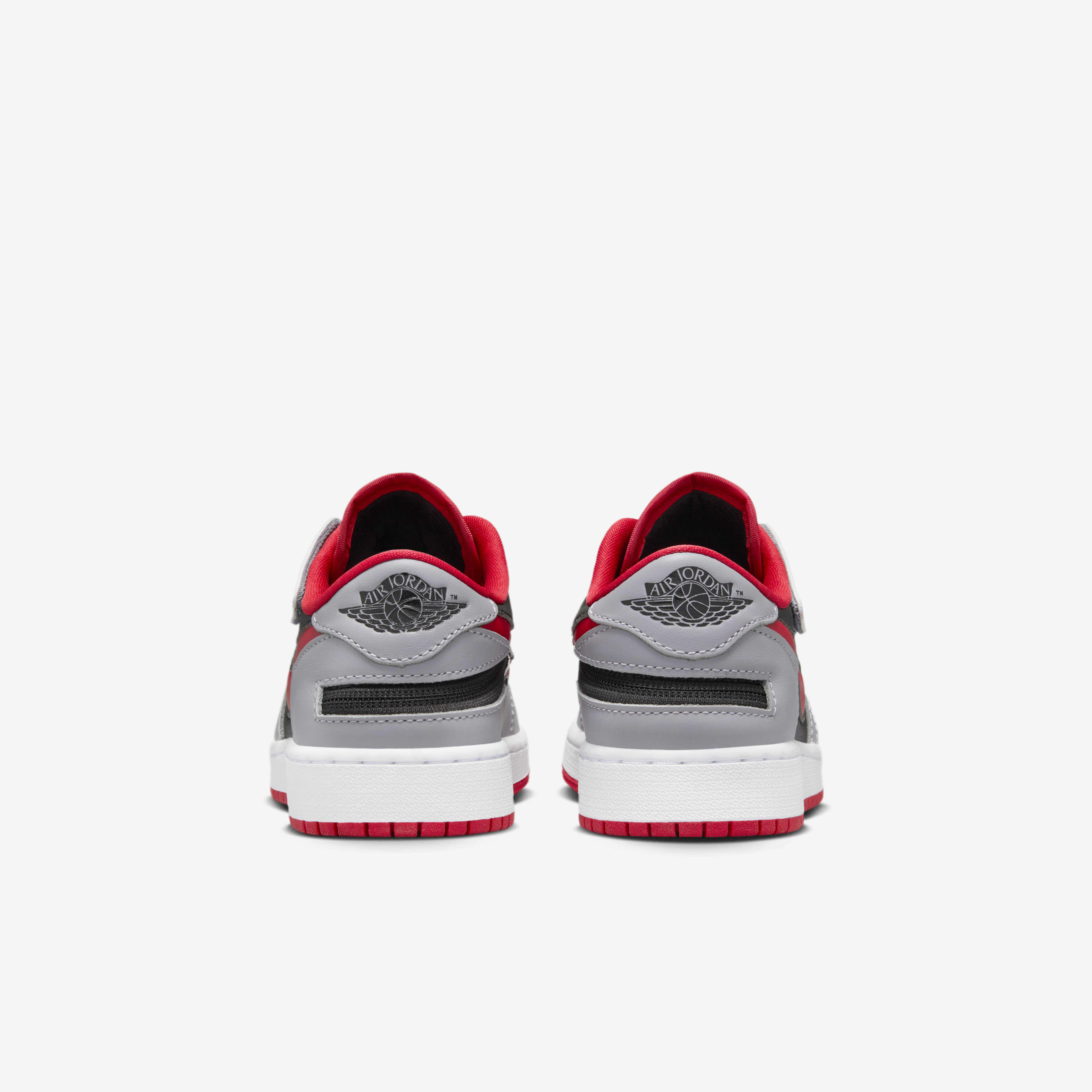 Buy Air Jordan 1 Low FlyEase Older Kids Shoes Black Cement Grey White Fire Red Nike Saudi Official