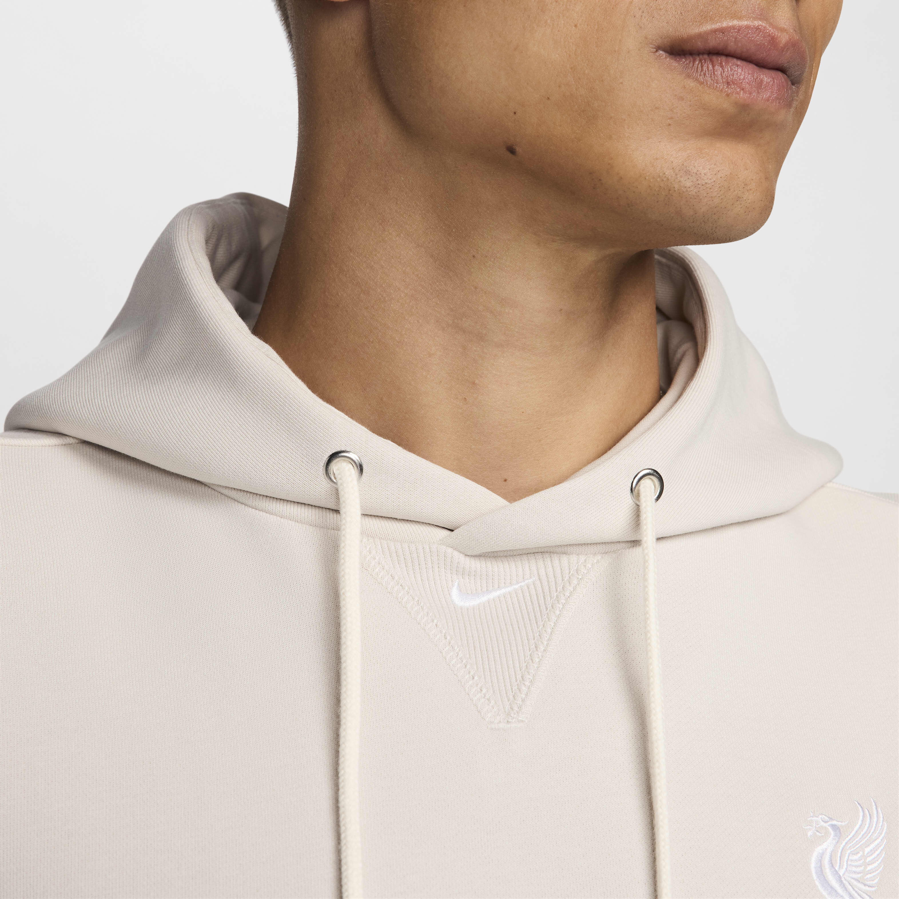 Buy Liverpool F.C. Standard Issue Men s Nike Dri FIT Football Pullover Hoodie Nike Saudi Official