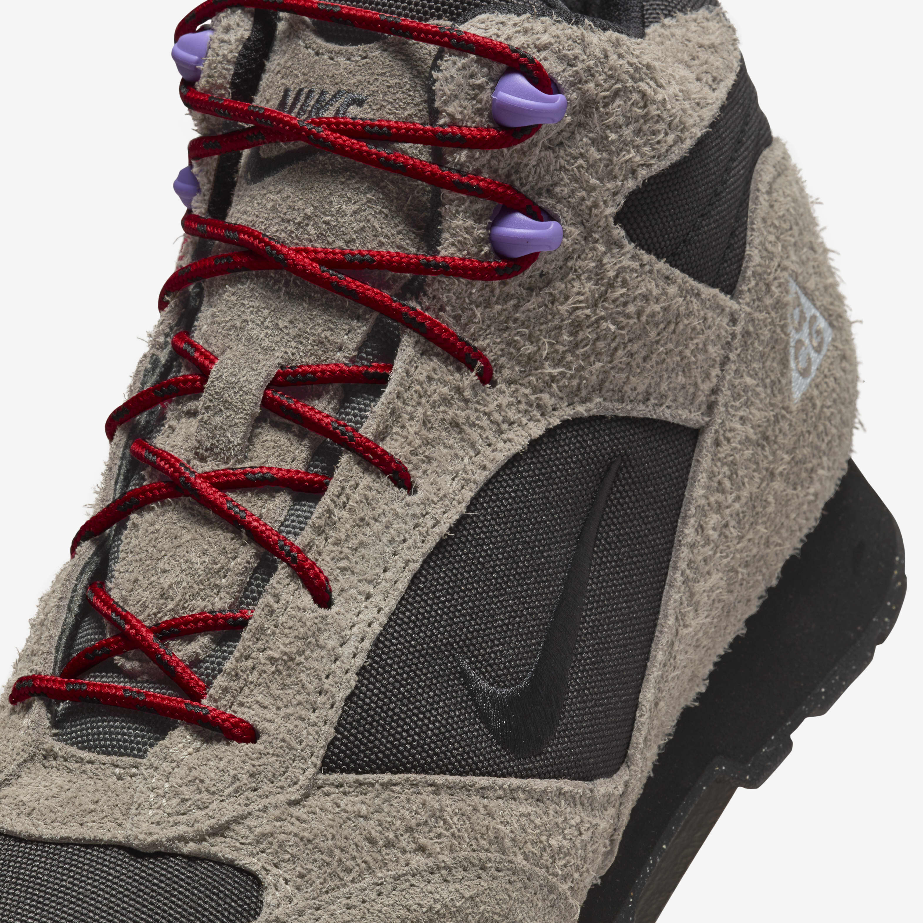 Red nike acg boots top