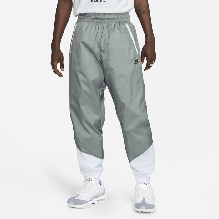 Buy Nike Windrunner Men's Woven Lined Trousers Smoke Grey/White
