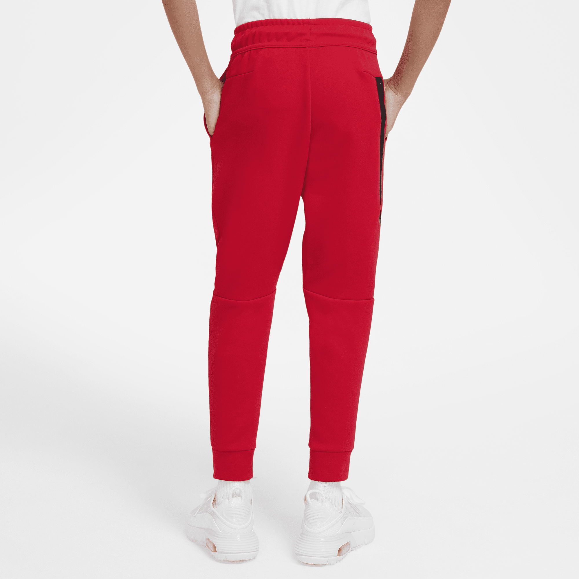 Red tech fleece sale pants