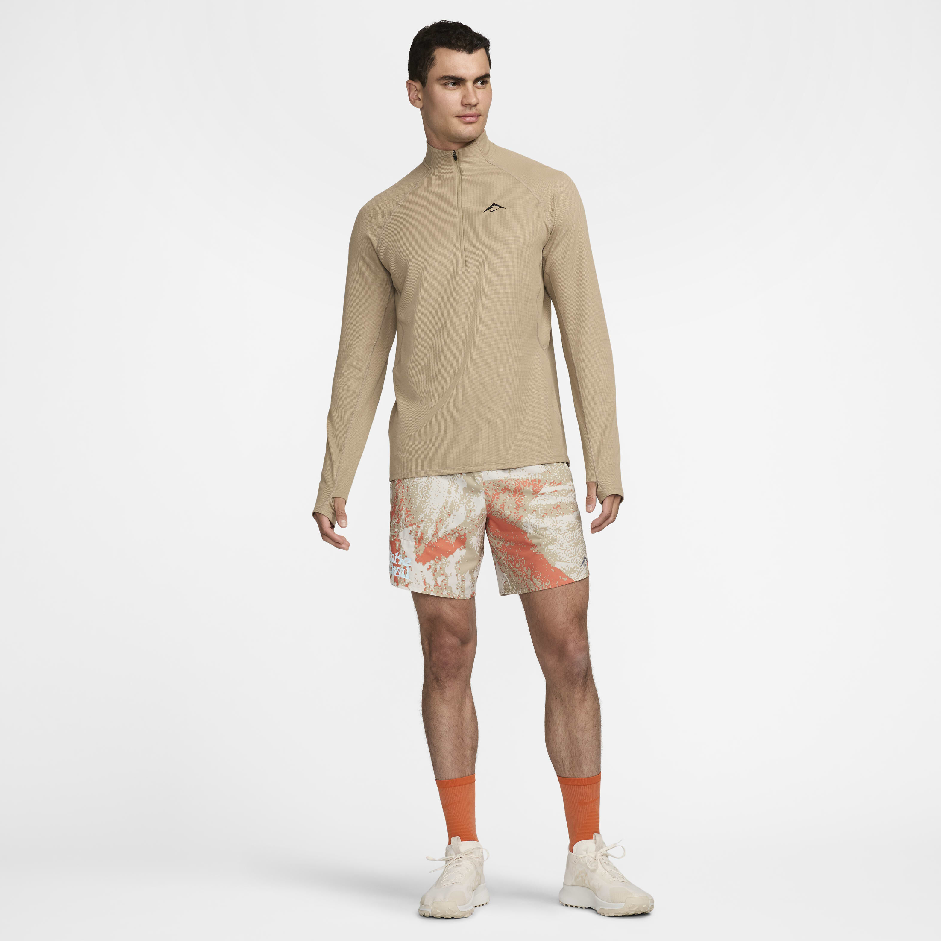 Buy Nike Trail Men's Dri-FIT 1/2-Zip Mid-Layer Top - Khaki