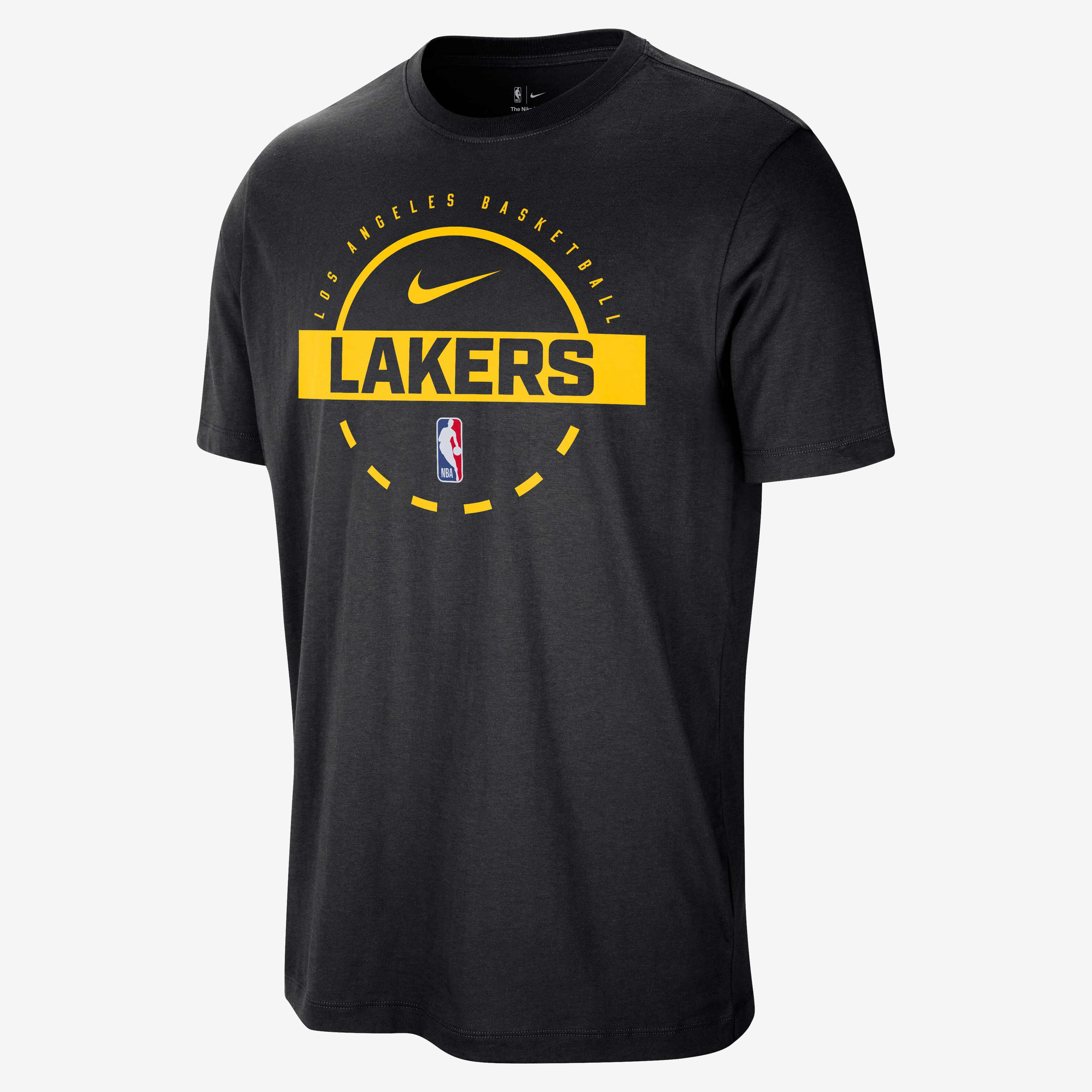 Buy Los Angeles Lakers Men's Nike NBA Training T-Shirt - Black