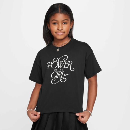 Kids' Graphic T-Shirts-Nike, Nike Sportswear, Older Kids' (Girls') T-Shirt