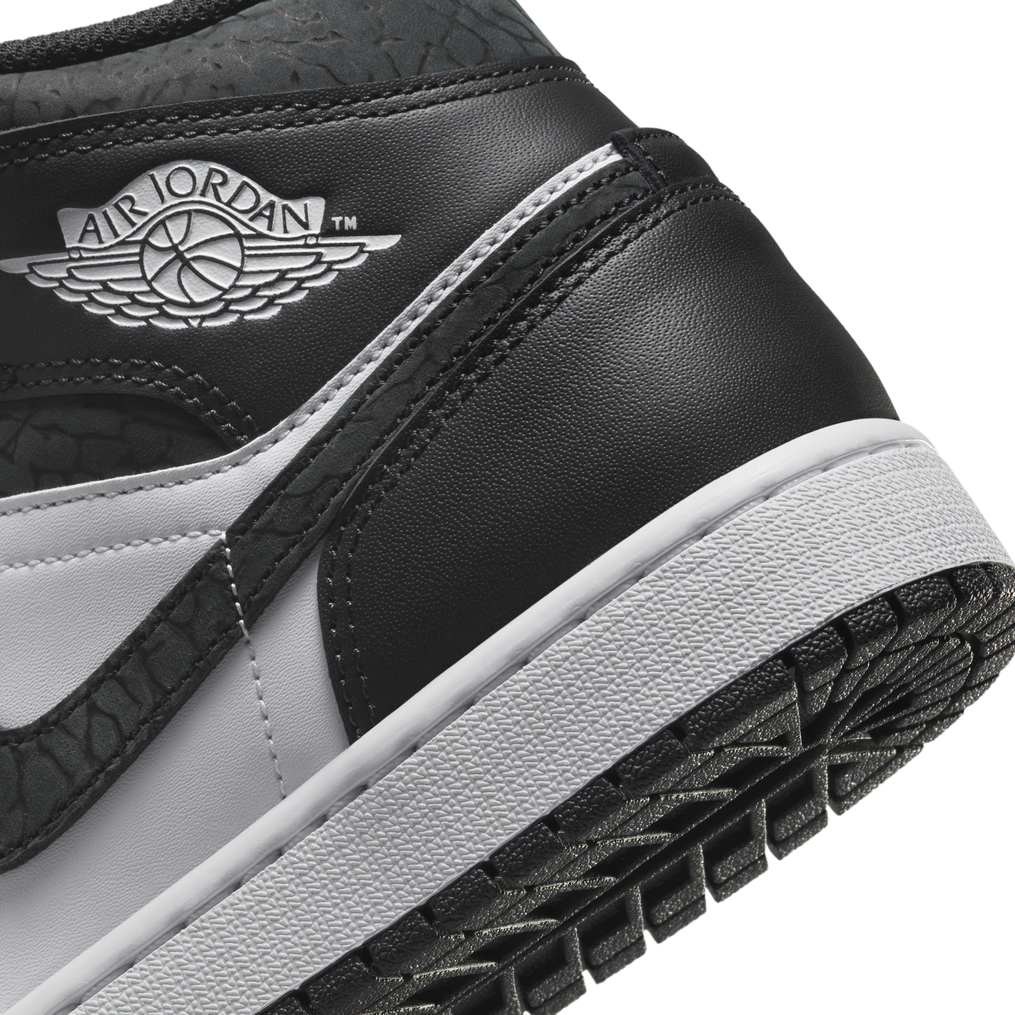 Jordan shop mid noir