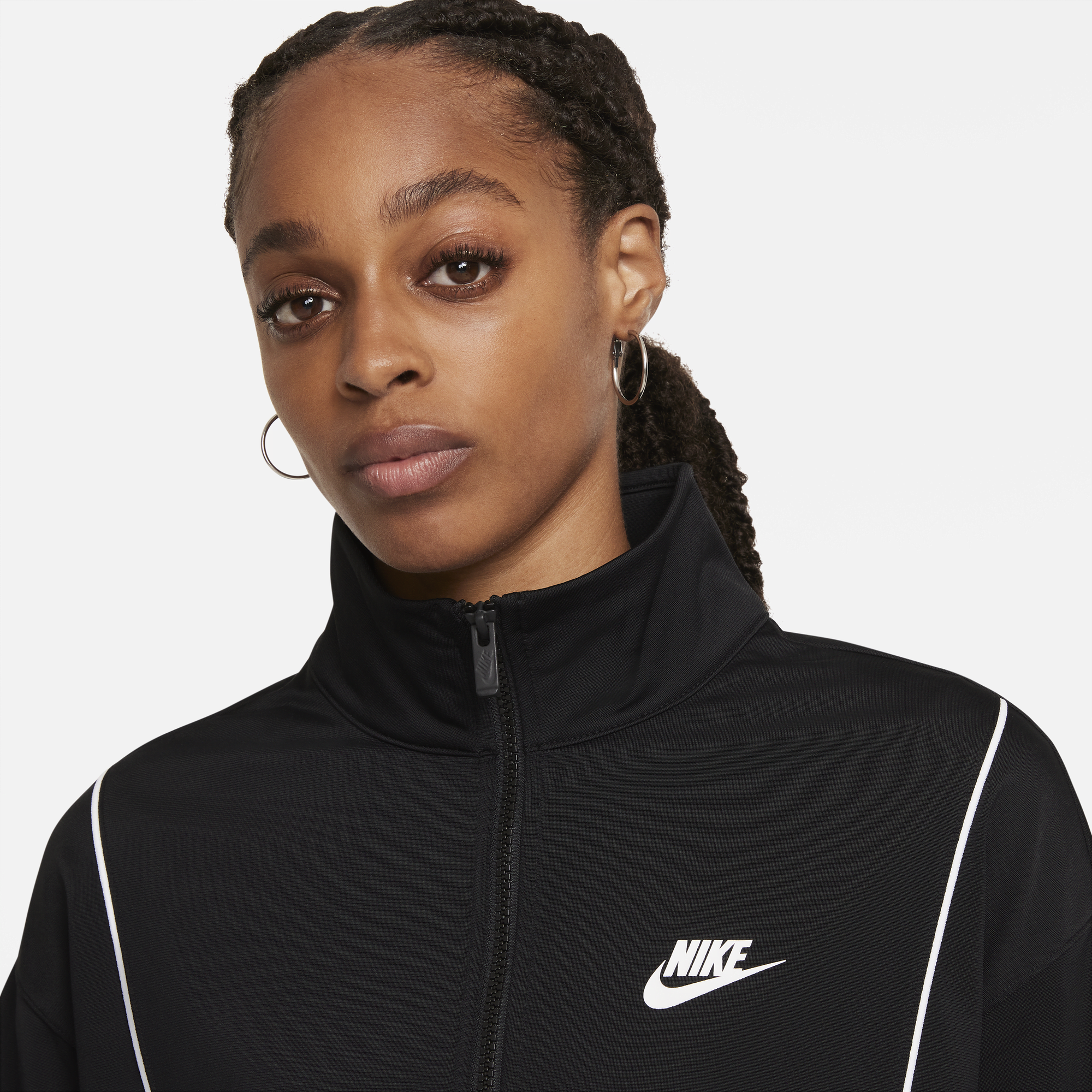 Shop Sportswear Women s Fitted Tracksuit Nike KSA