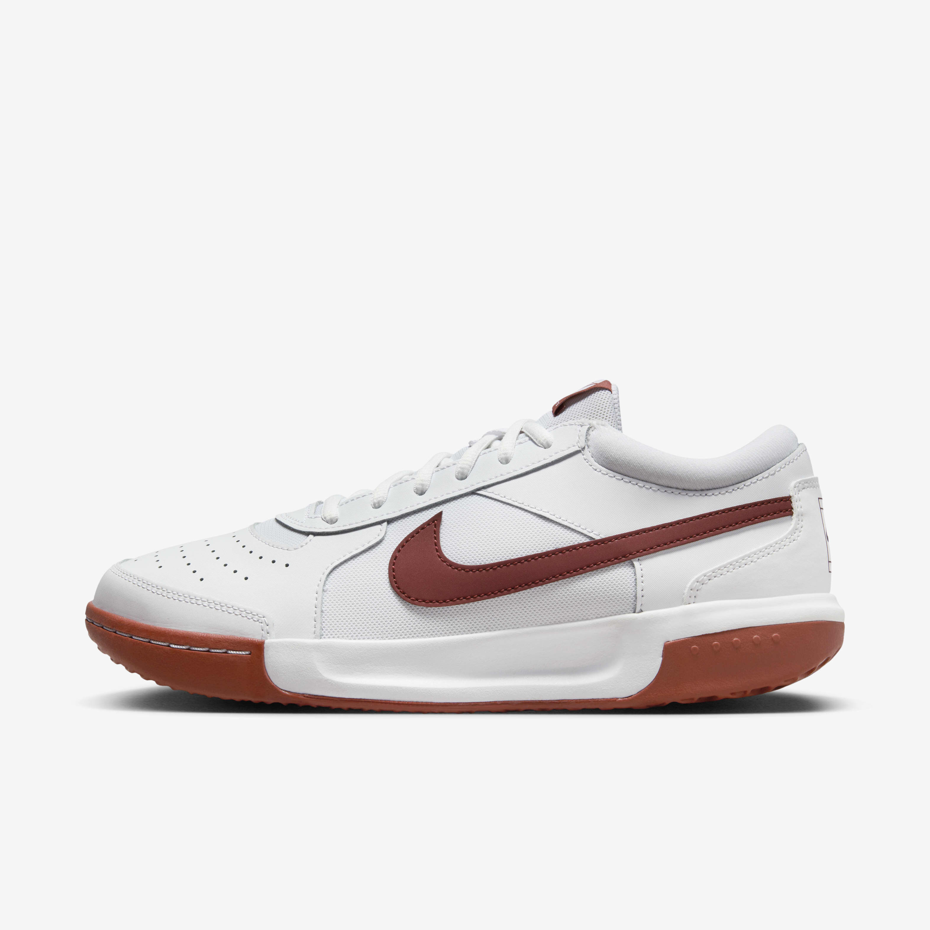Buy NikeCourt Air Zoom Lite 3 Men s Tennis Shoes White Cedar Team Red Nike Saudi Official