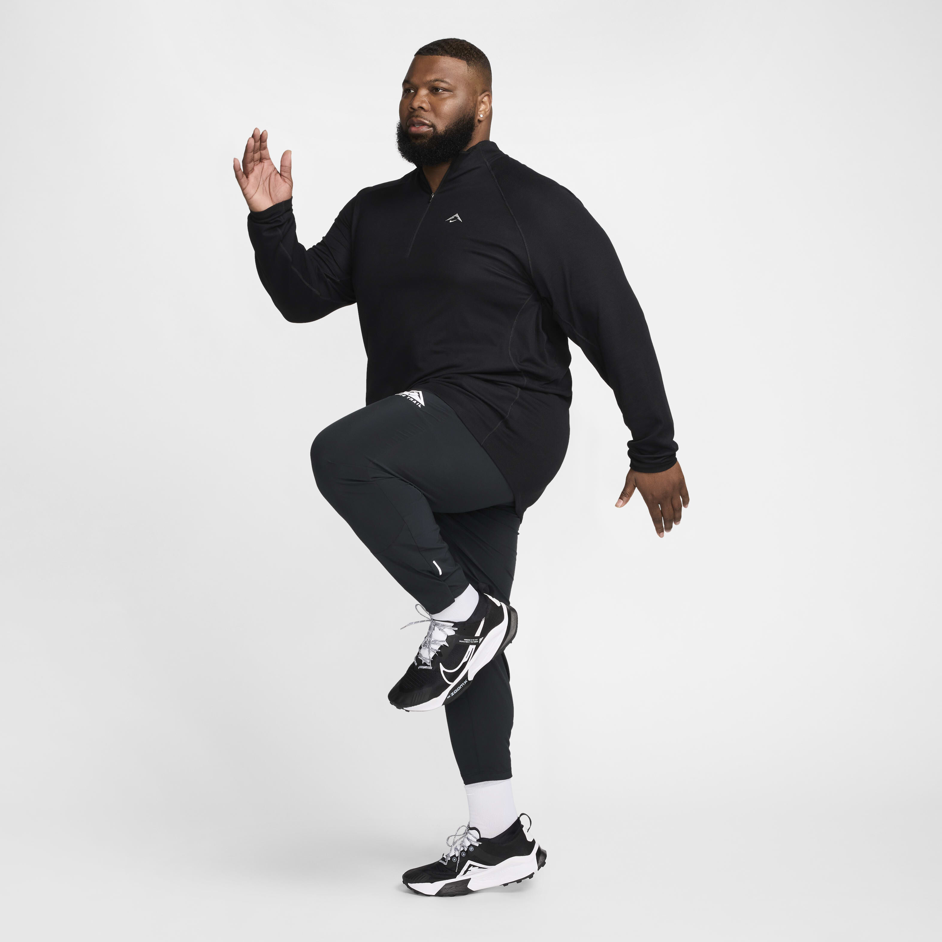 Bibian 比比昂 - 残少 M NIKE PRO ハイブリッド ハーフジップ