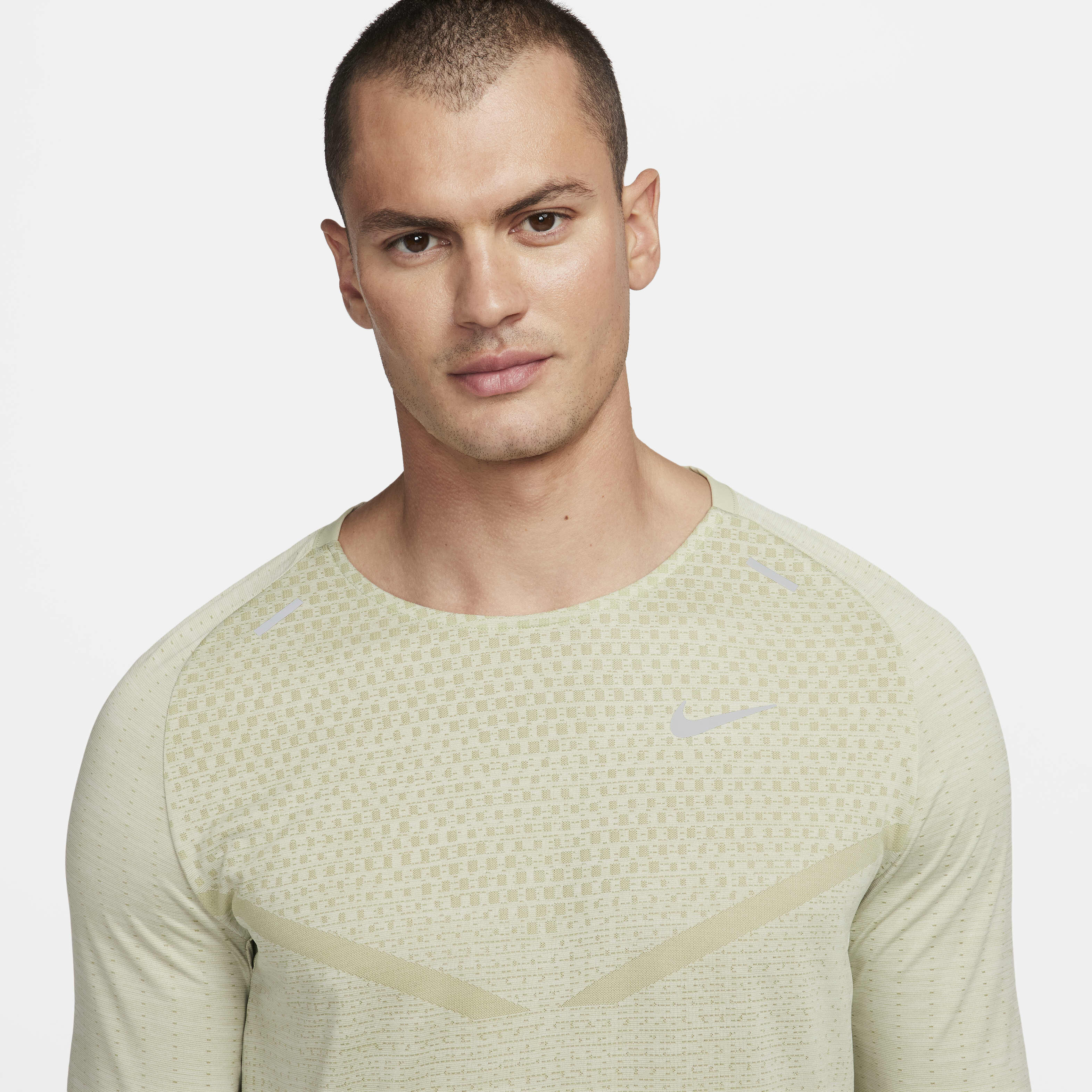 Buy Nike TechKnit Men s Dri FIT ADV Long sleeve Running Top Nike Saudi Official