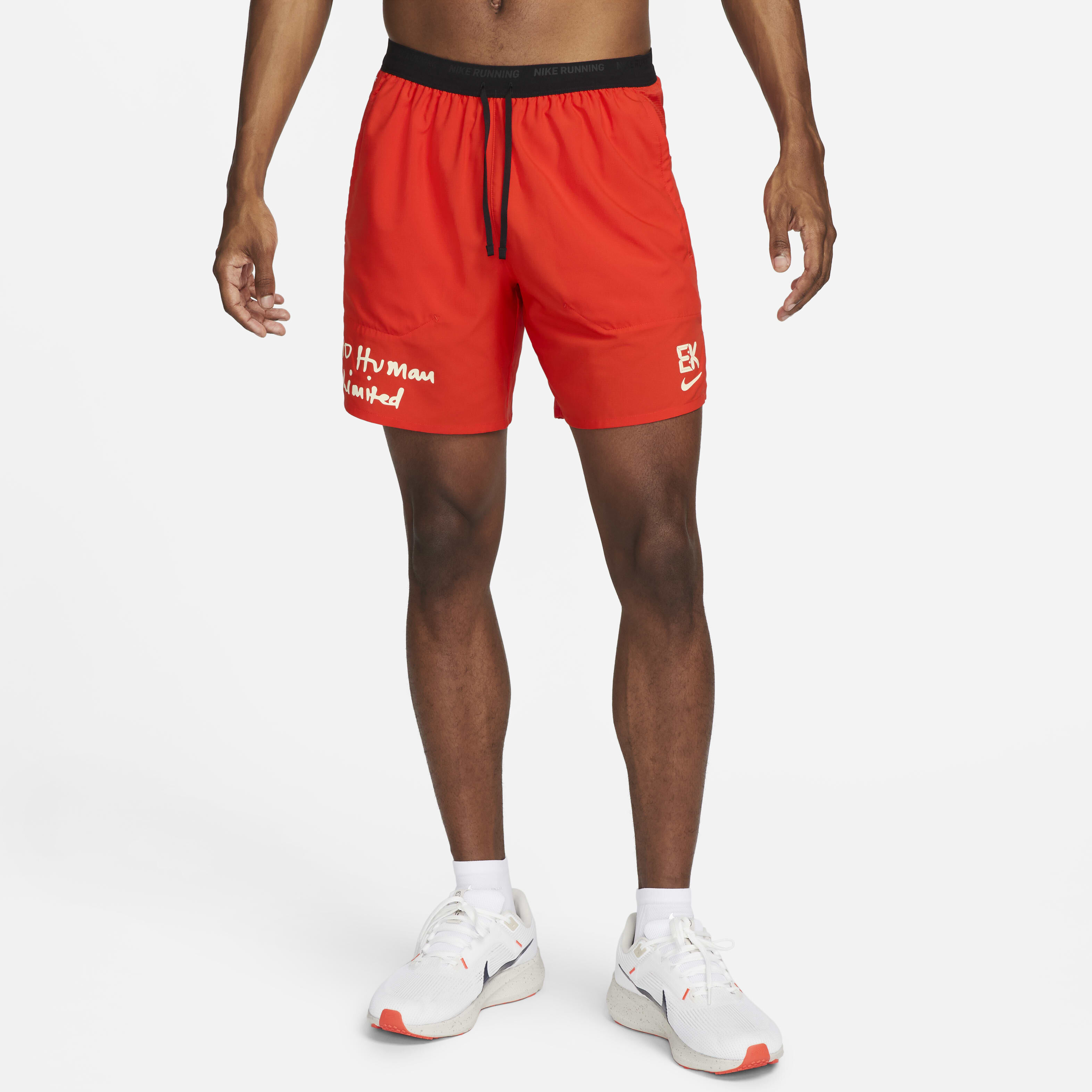 Mens red nike running shorts hotsell