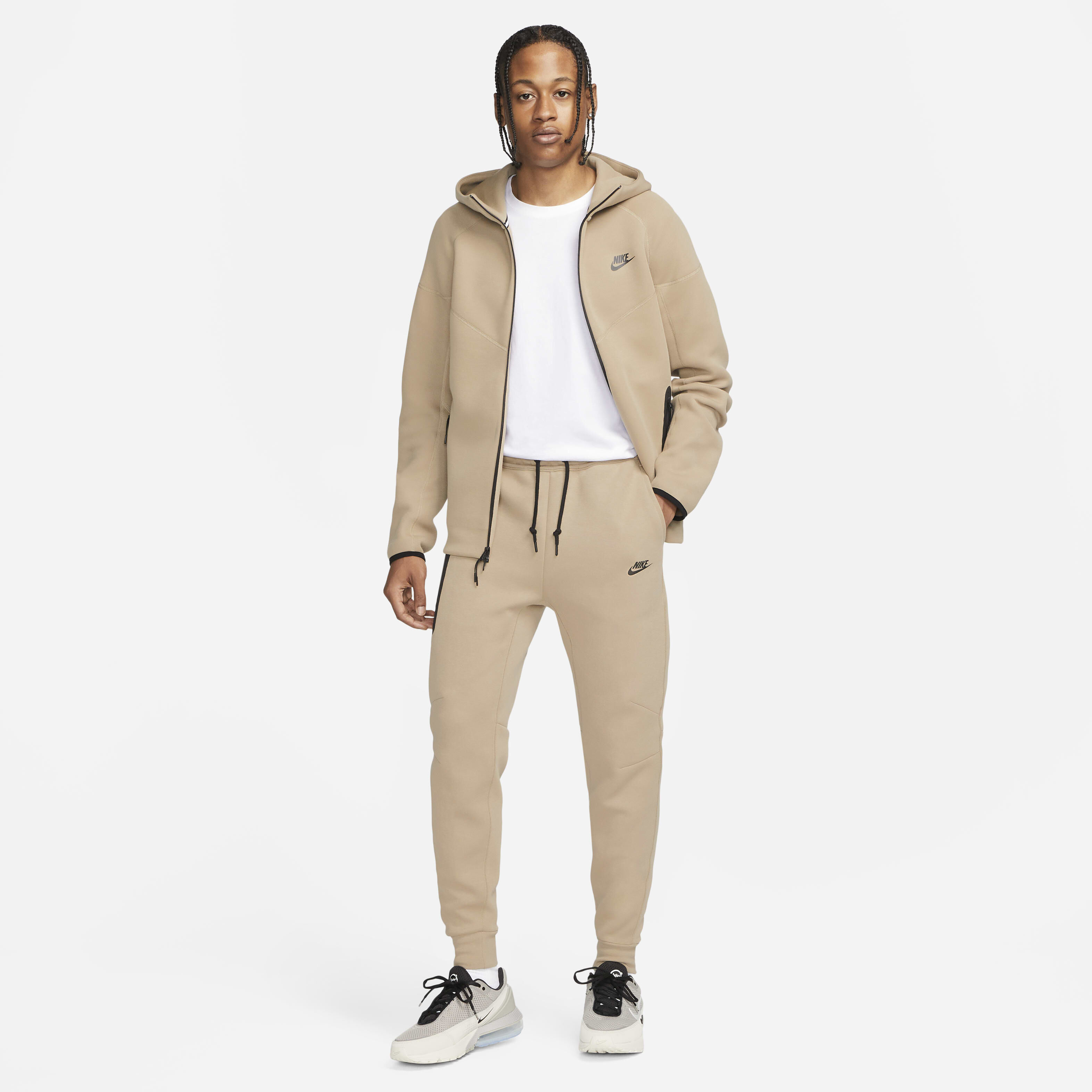 Mens nike khaki joggers clearance