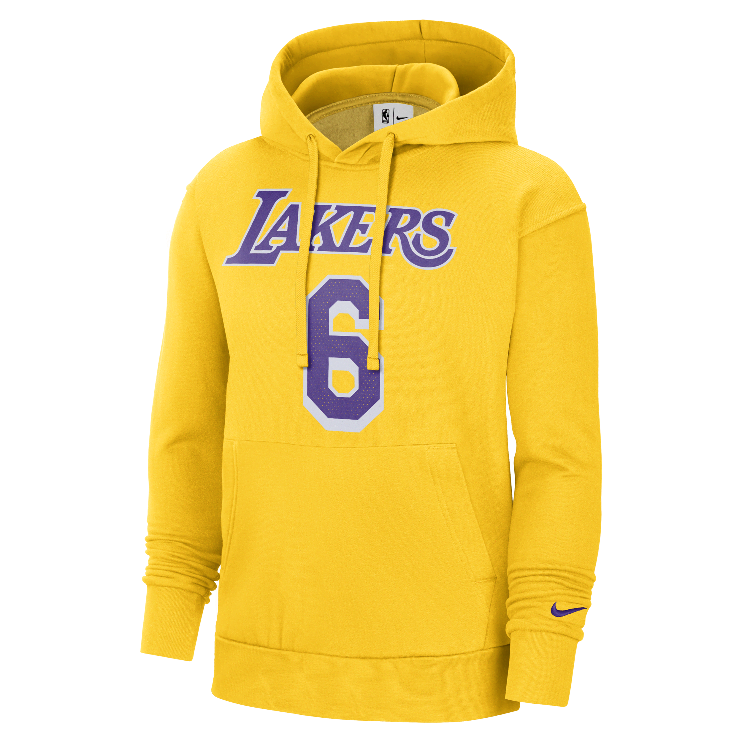 Men's los angeles lakers nike black 2021 nba finals champions locker room pullover hoodie new arrivals