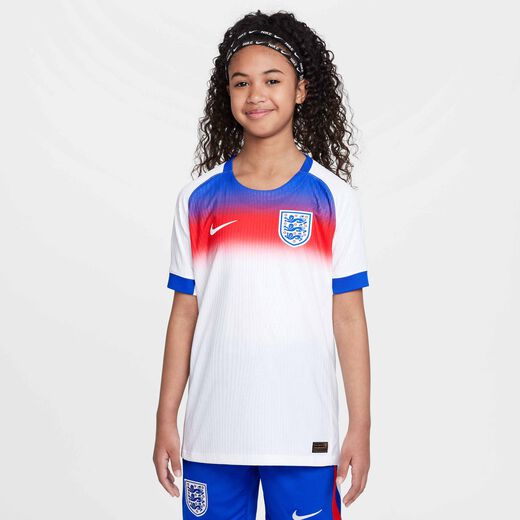 Kids' Clothing-Nike, England 2025 Match Home (Women's Team), Big Kids' Nike Dri-FIT ADV Soccer Authentic Jersey
