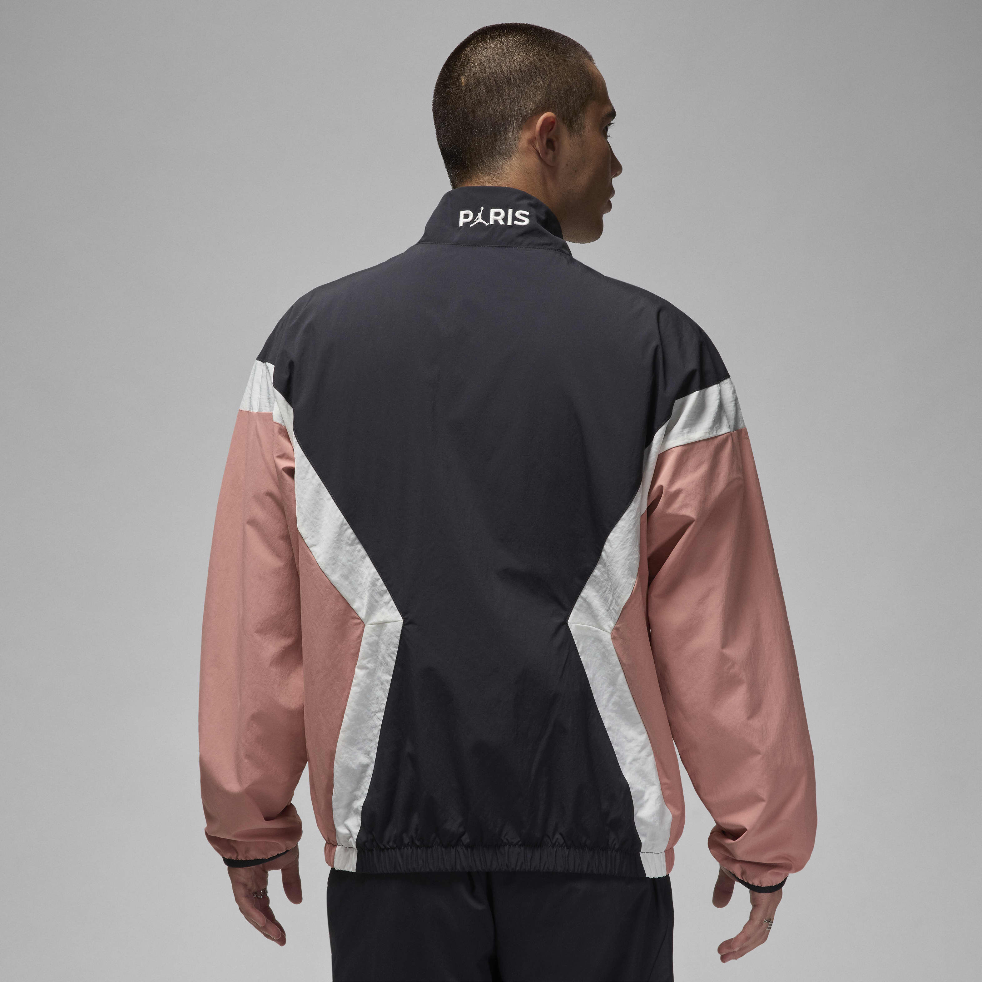 Buy Paris Saint-Germain Men's Anthem Jacket - Rust Pink/Off