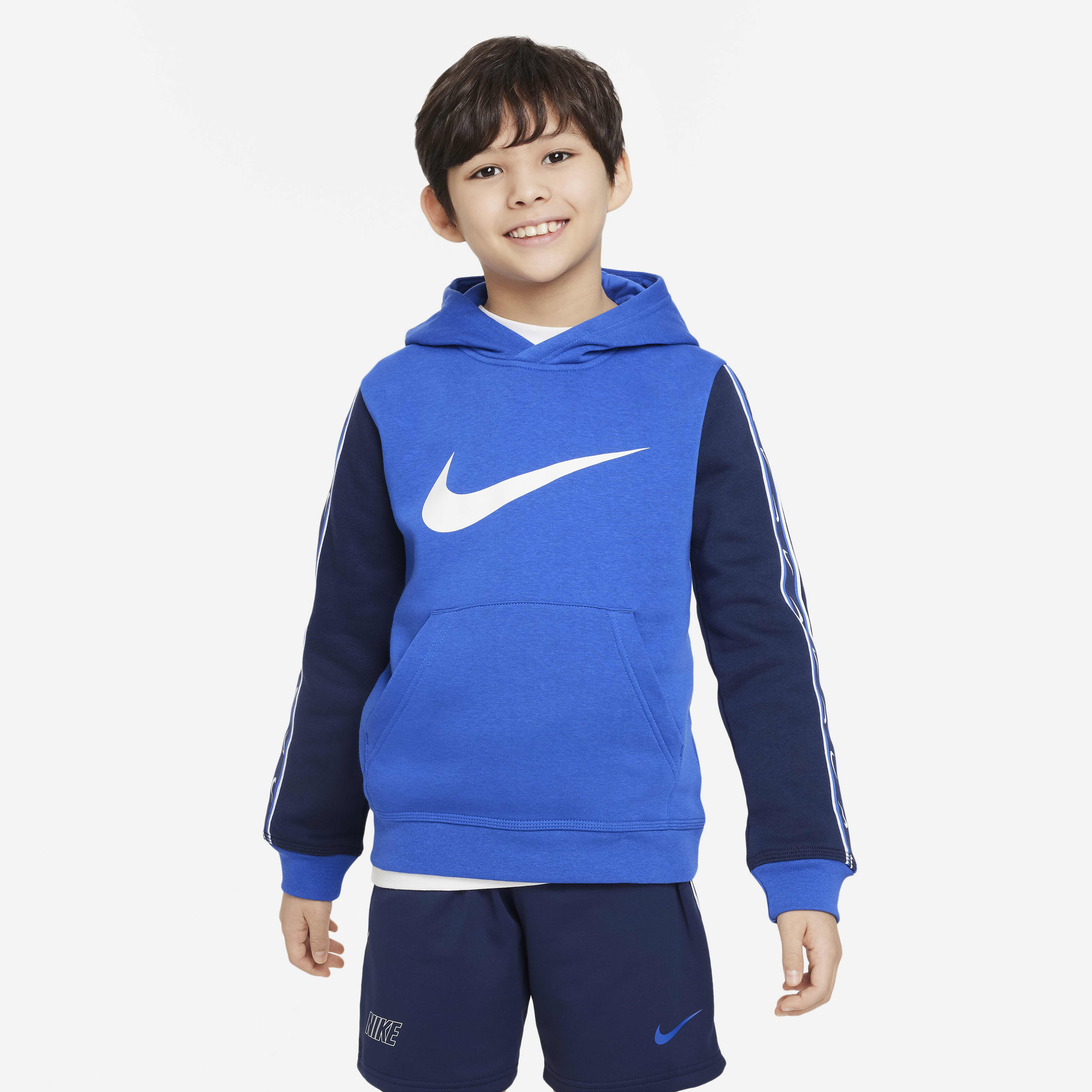 Nike repeat hoodie blue shop