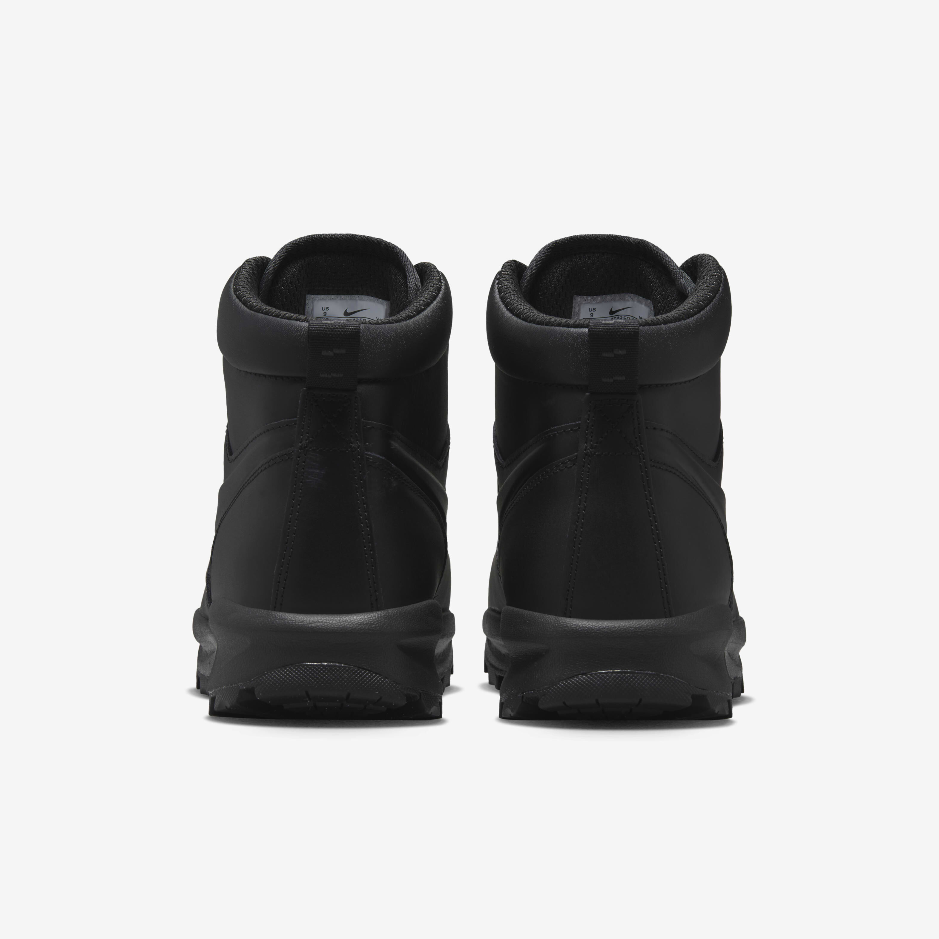 Buy Nike Manoa Leather Men s Boot Black Black Black Nike Saudi Official