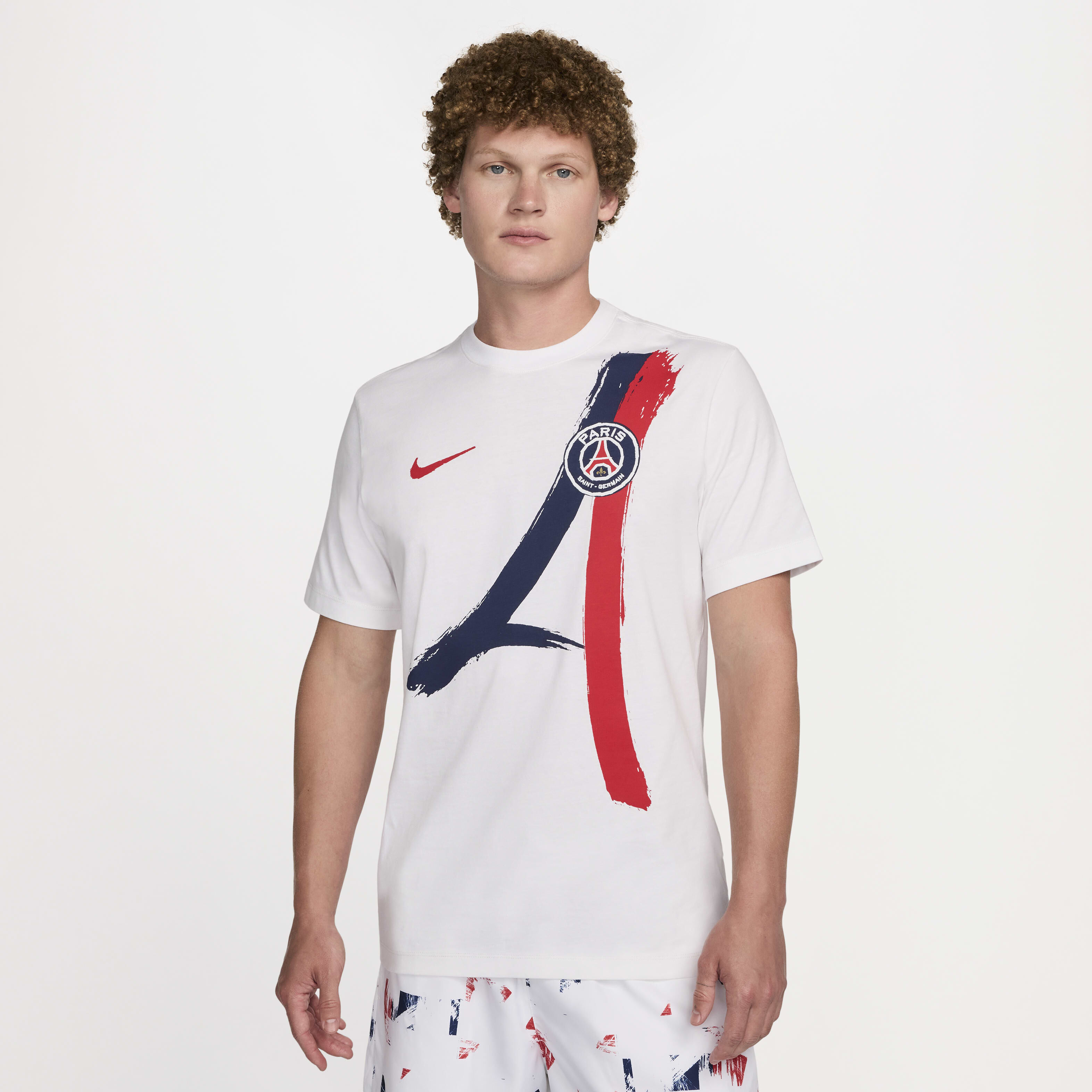 ★Nike★ Paris Saint-Germain Away Nike Football T-Shirt M Wh Paris Saint-Germain Away Men's Nike Football T-Shirt. Nike HR