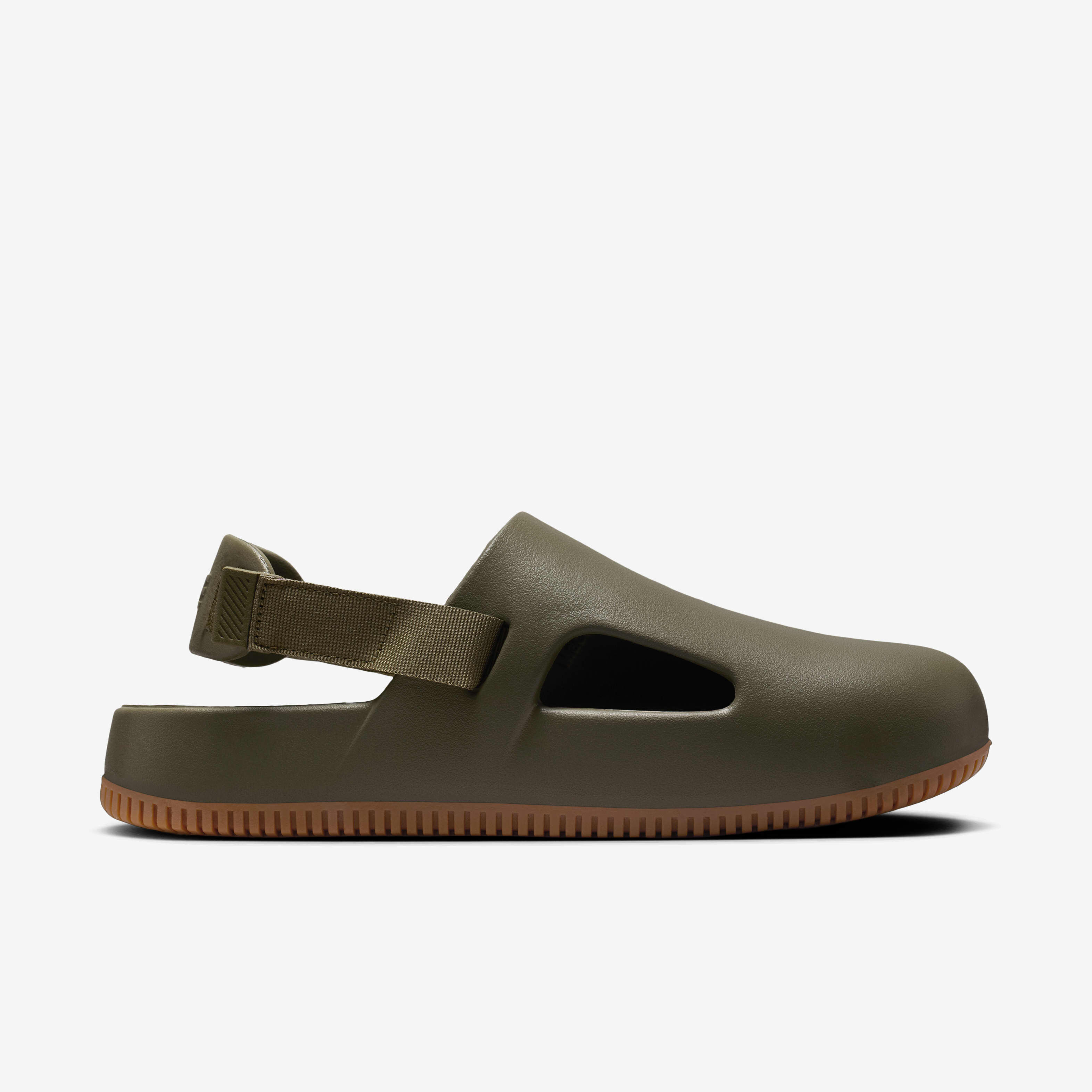 靴 Nike Calm Men's Mule 28 Medium Olive Gum Men's Nike Calm Mule Sandals| Finish Line