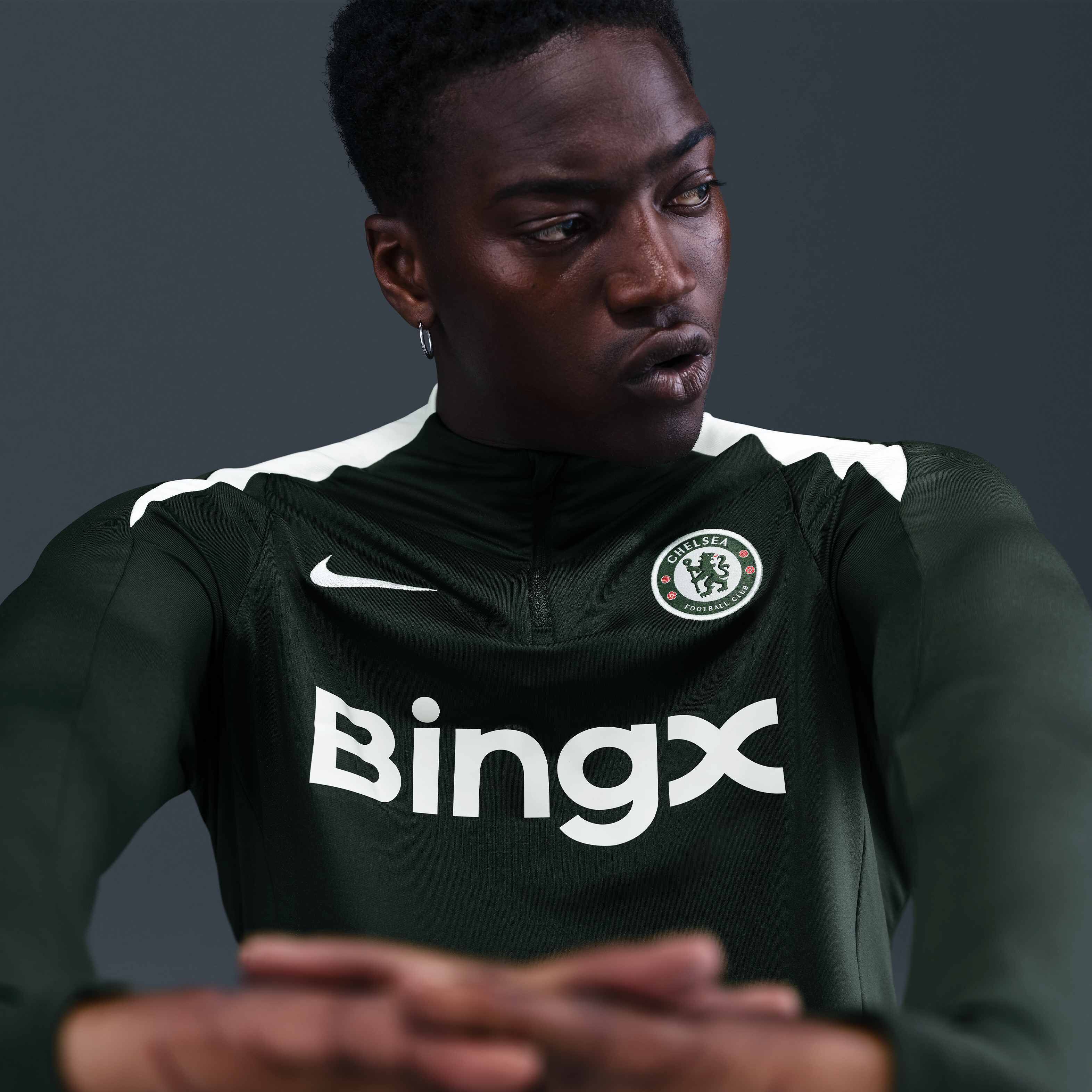 Buy Chelsea F.C. Strike Men's Nike Dri-FIT Football Drill Top