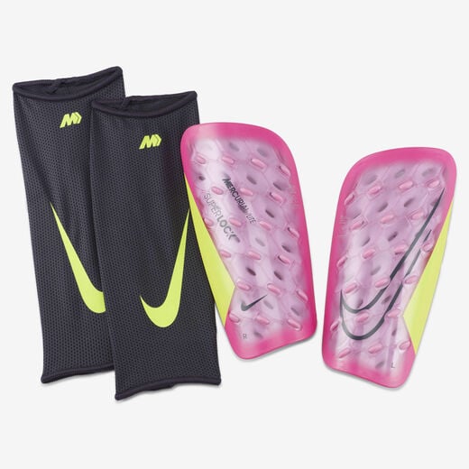 Pads, Guards & Protection-Nike, Nike Mercurial Lite SuperLock, Football Shinguards Pads, Guards & Protection-Nike, Nike Mercurial Lite SuperLock, Football Shinguards